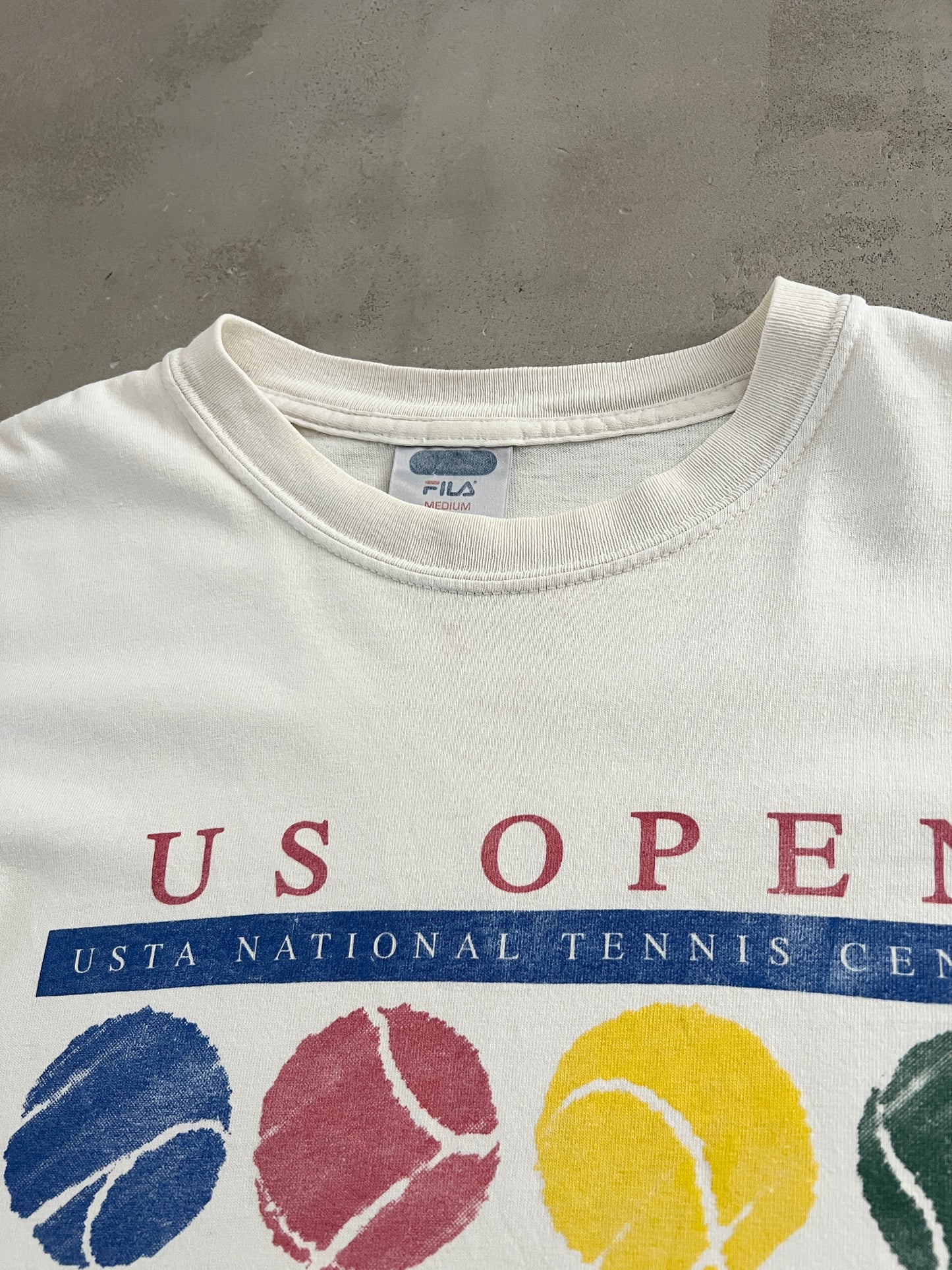 WHITE US OPEN TEE - 2003 - M