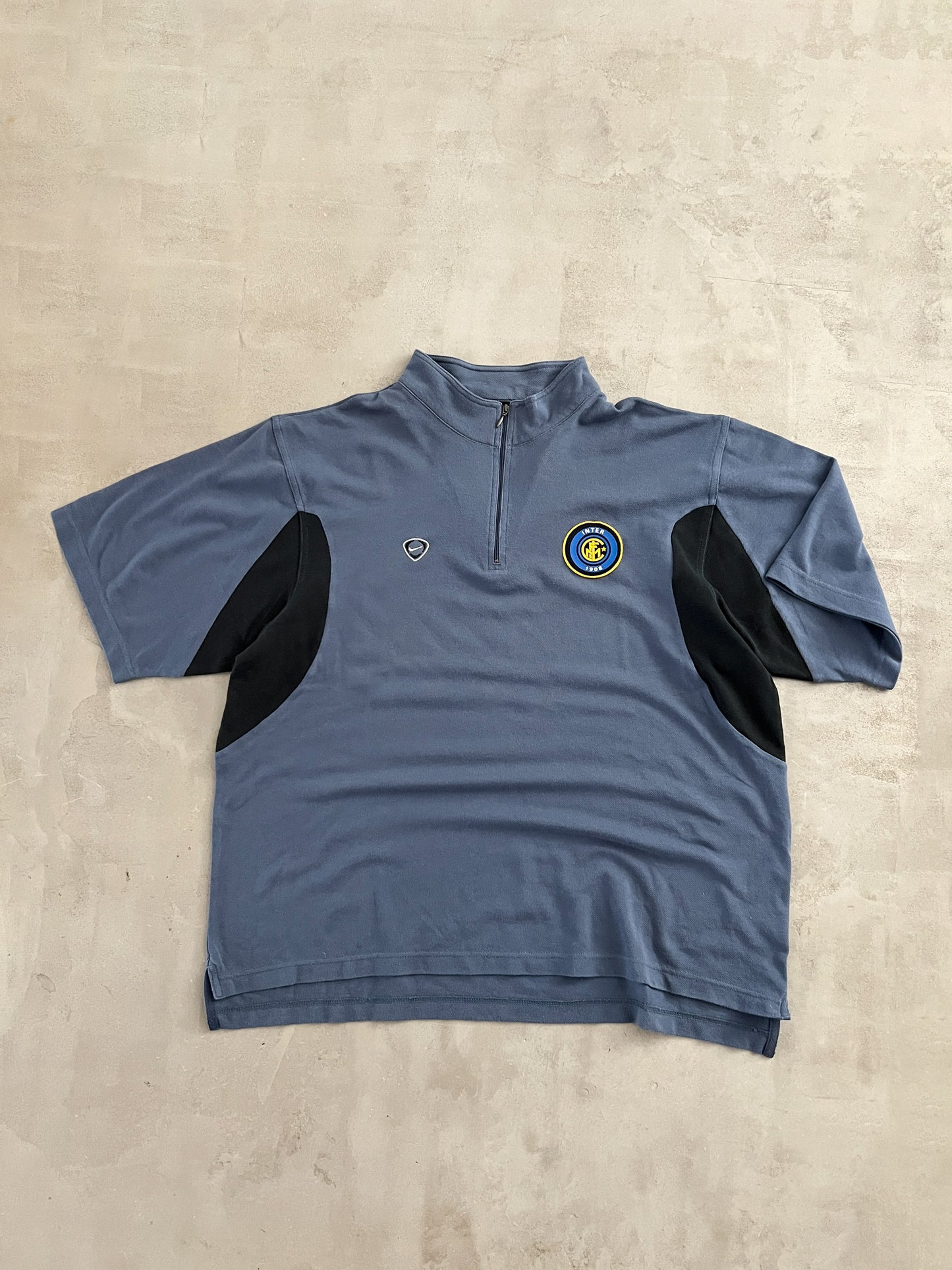 BLUE INTER MILAN NIKE SHIRT - 2000S - XL/L