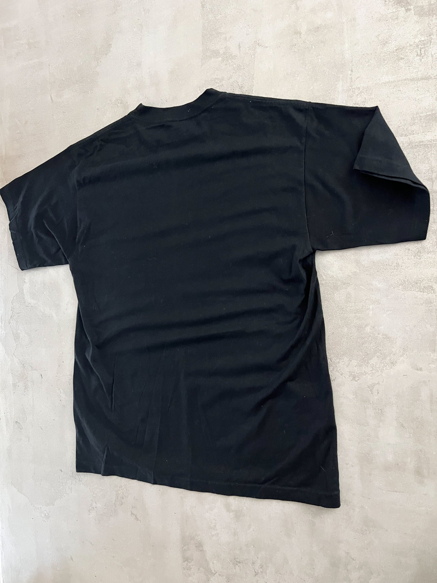 BLACK POKEMON PARODY TEE - 2000S - XL