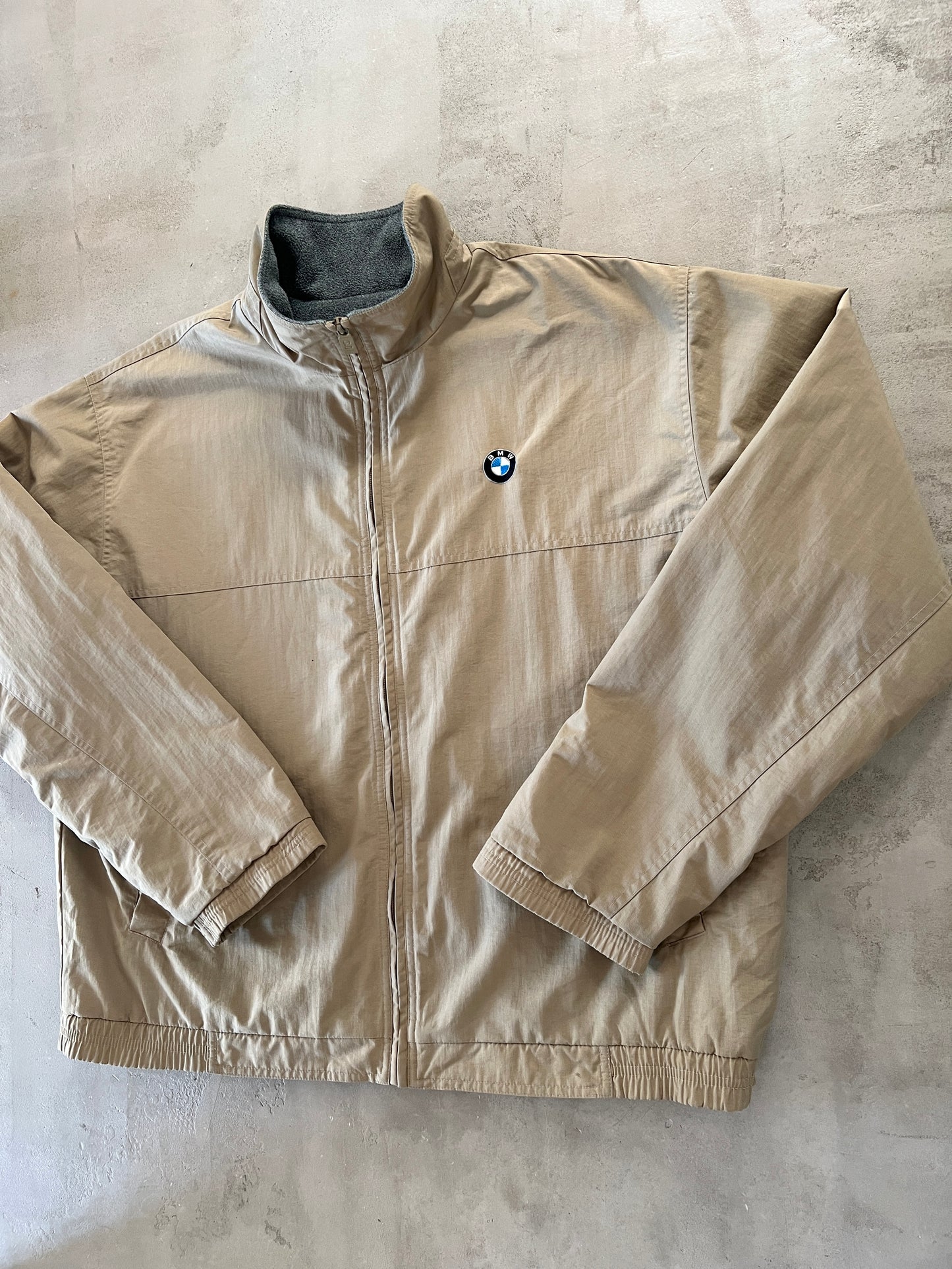 BEIGE BMW JACKET - 2000S - L