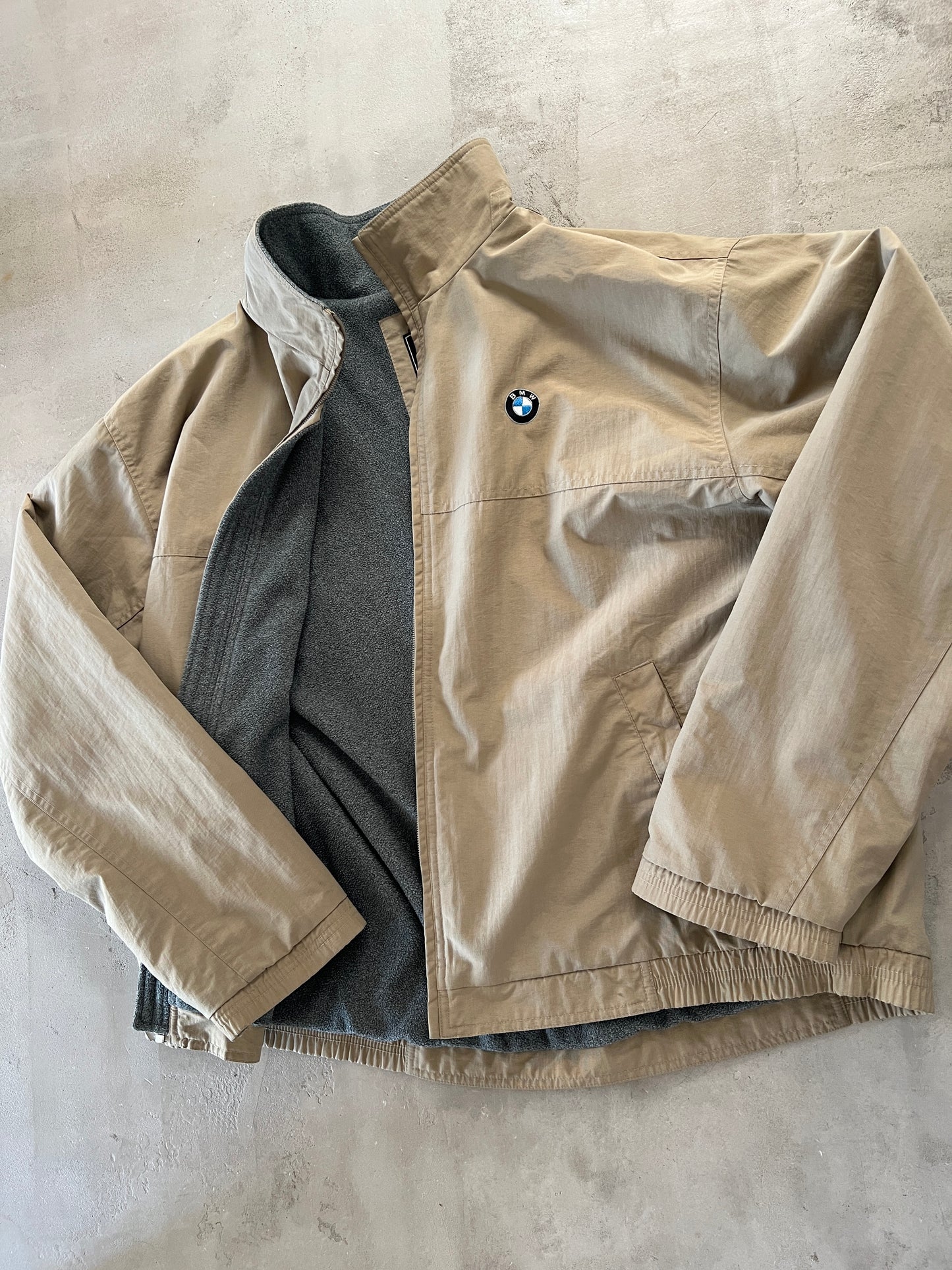 BEIGE BMW JACKET - 2000S - L