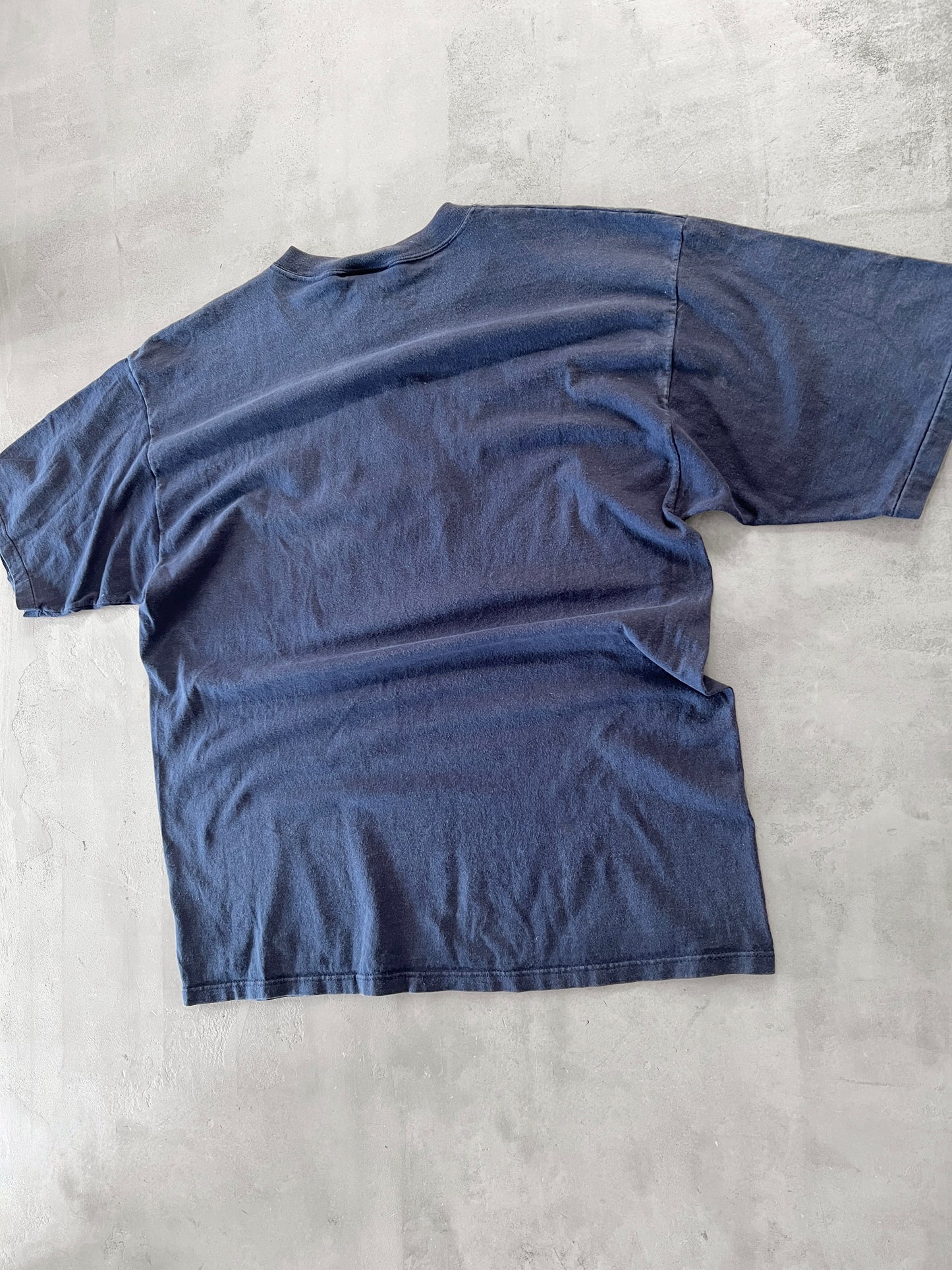 NAVY YANKEES TEE - 1990S - XL