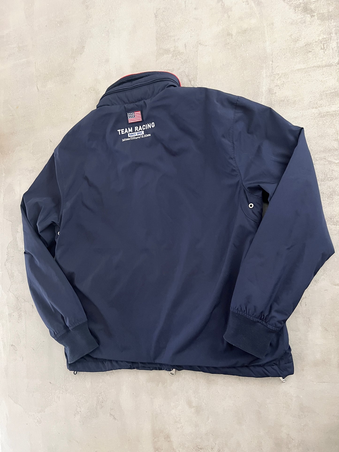 NAVY RALPH LAUREN RACING JACKET - 2000S - M