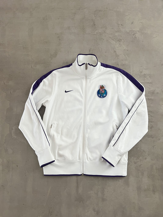 WHITE/PURPLE FC PORTO NIKE JACKET - 2000S - M