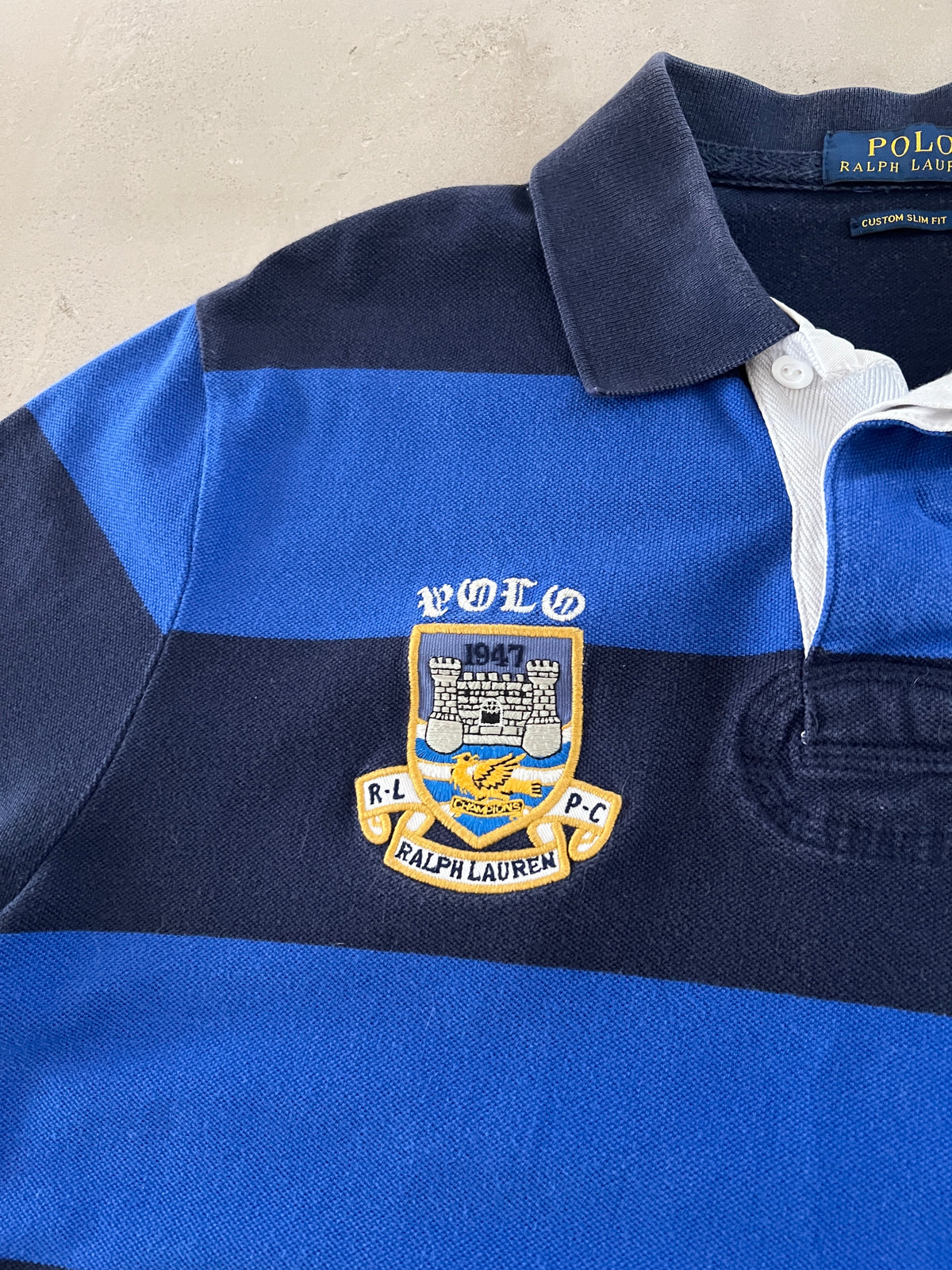 NAVY RALPH LAUREN POLO - 2000S - M