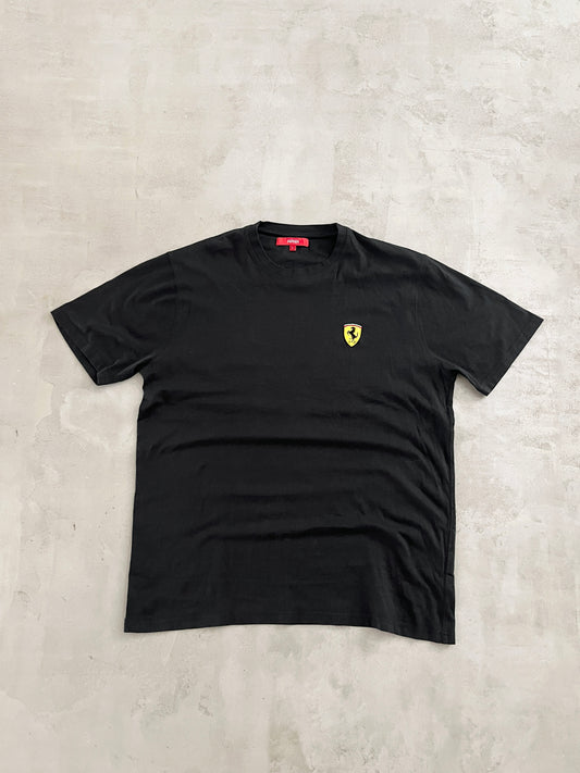 BLACK FERRARI TEE - 2000S - L