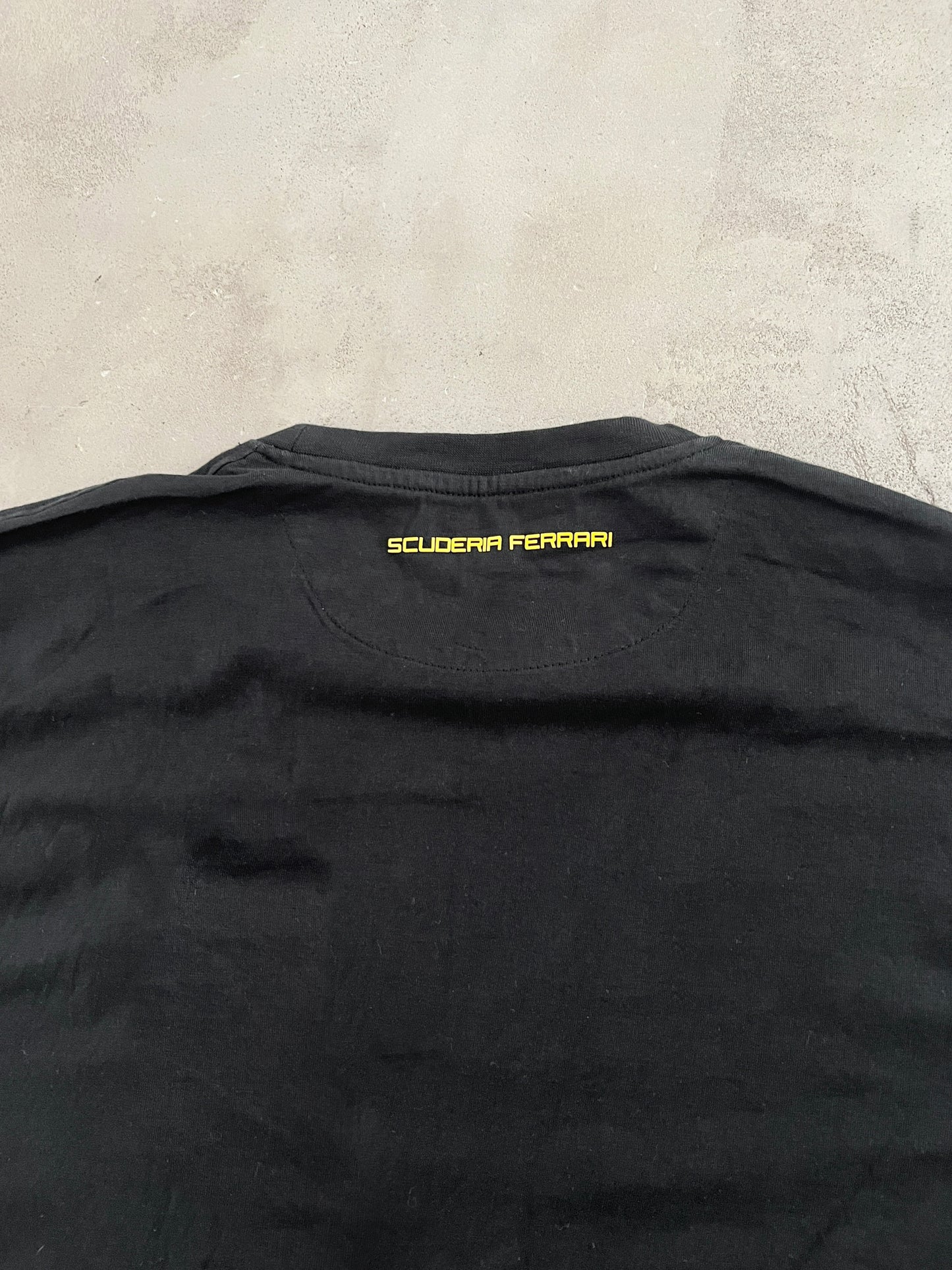 BLACK FERRARI TEE - 2000S - L