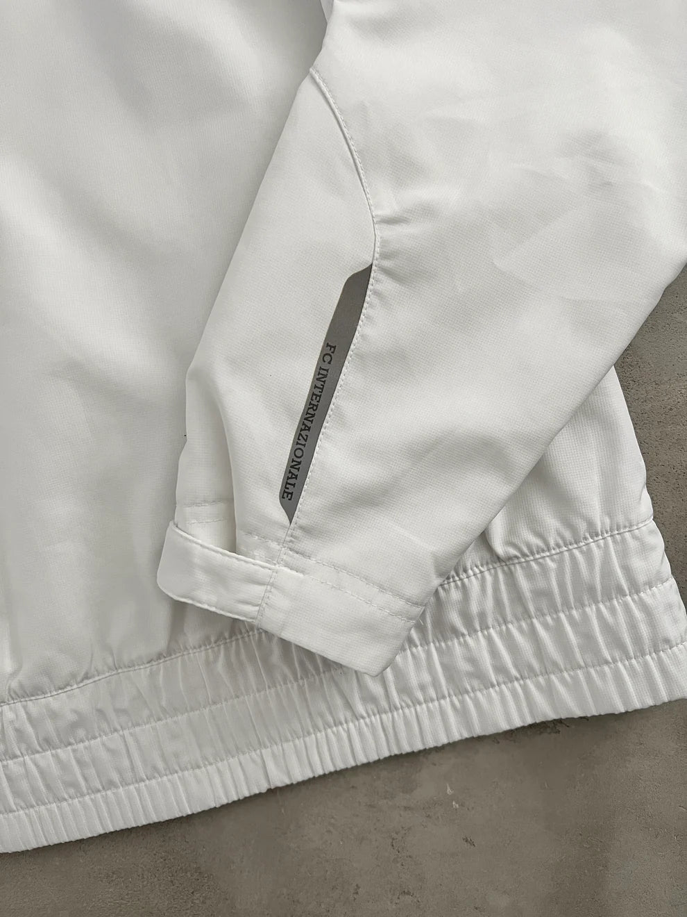 WHITE INTER MILAN NIKE JACKET - 2000S - L