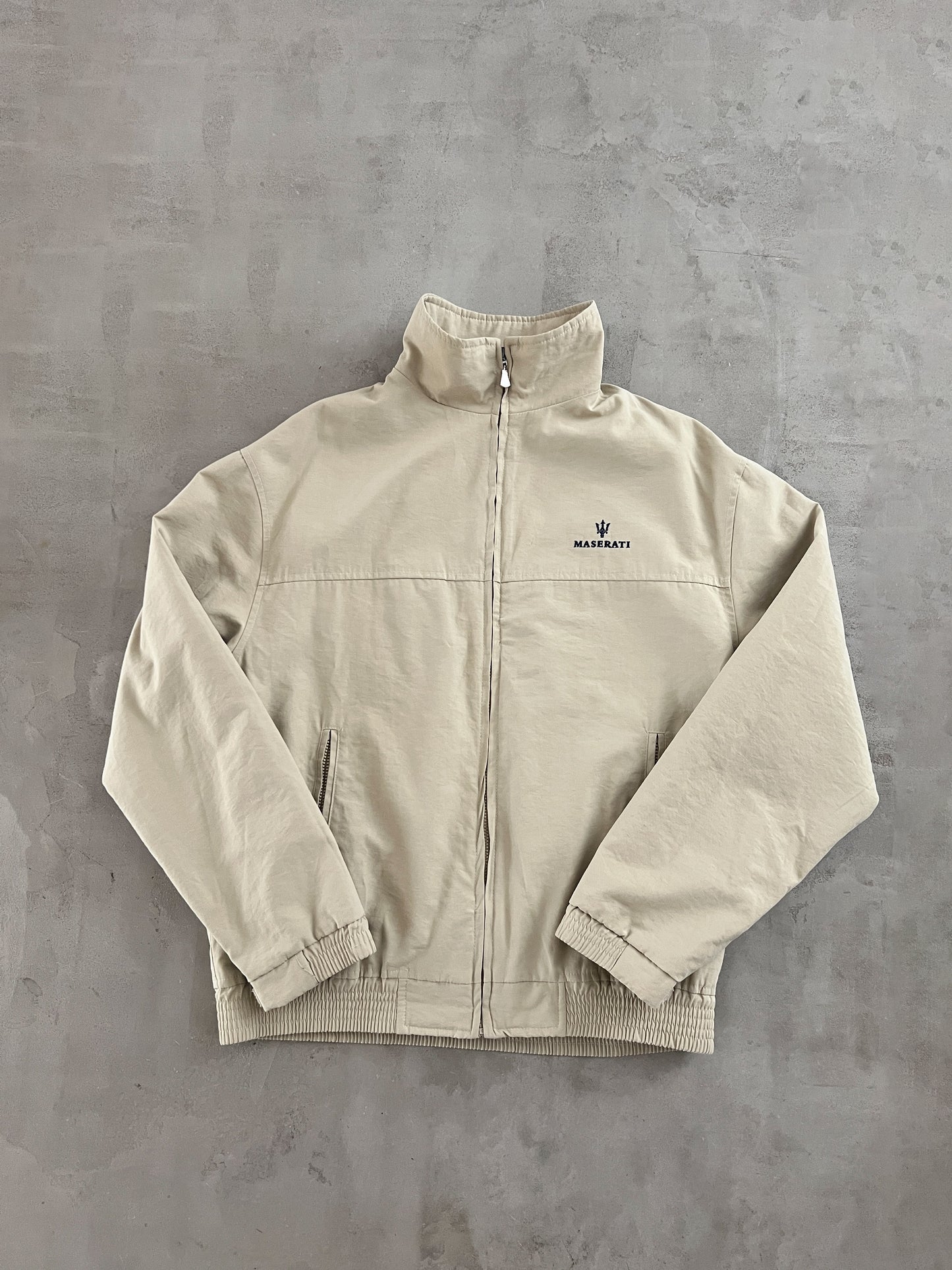 CREME MASERATI JACKET - 2000S - L/XL