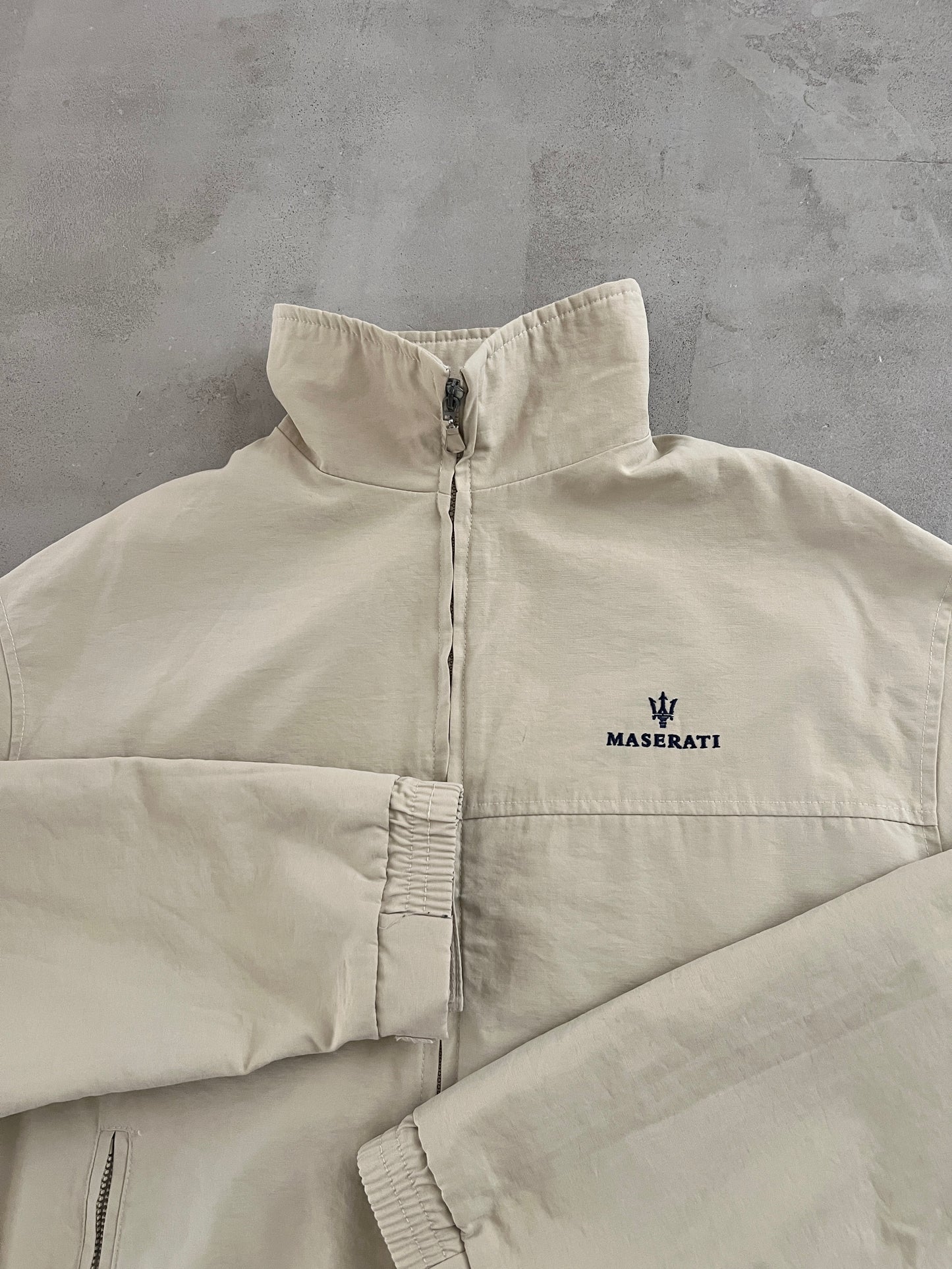 CREME MASERATI JACKET - 2000S - L/XL