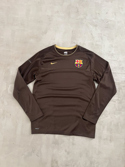 MOCHA FC BARCELONA NIKE LONGSLEEVE - 2000S - M