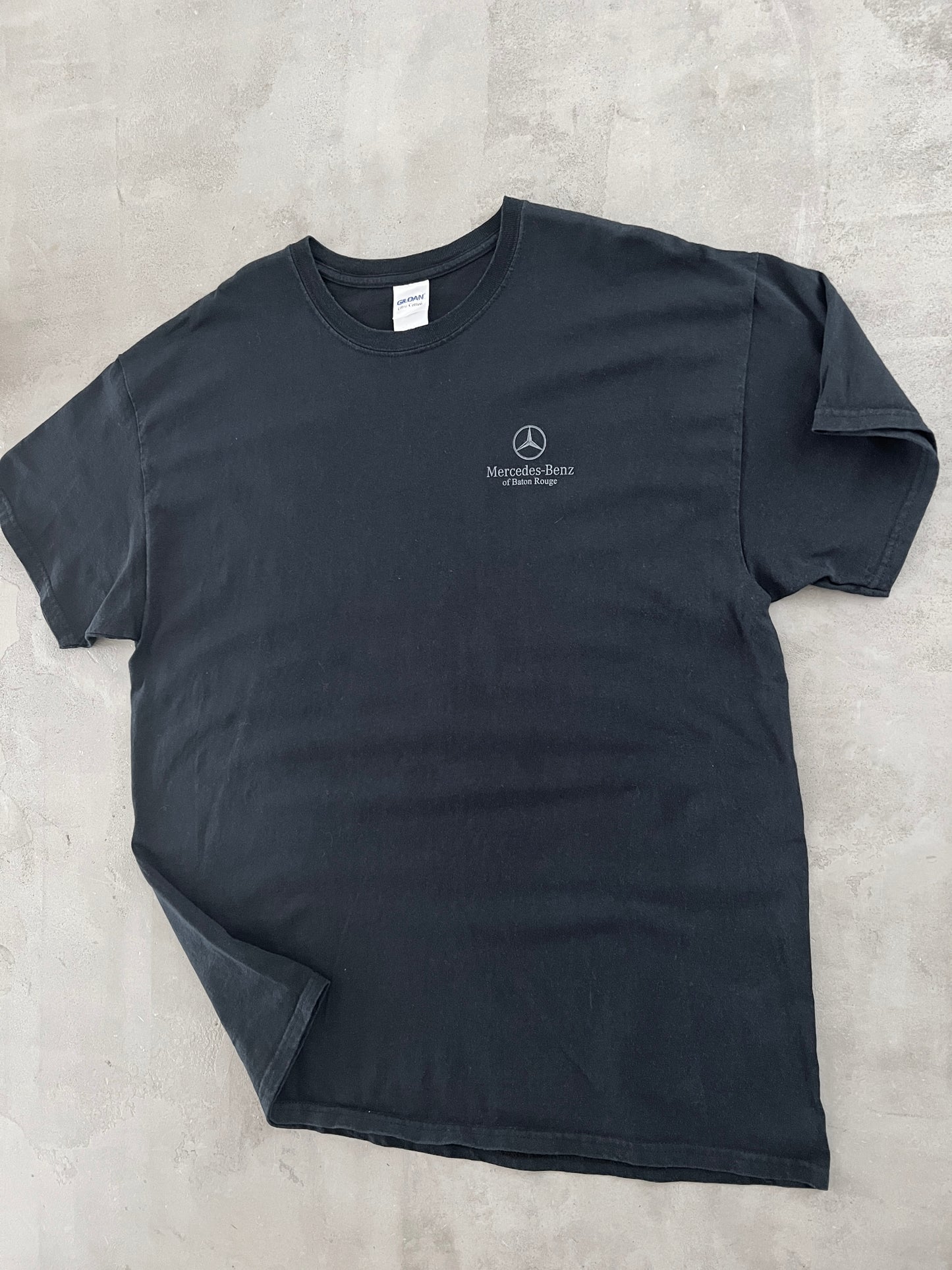 FADED BLACK MERCEDES BENZ C CLASS TEE - 2000S - XL