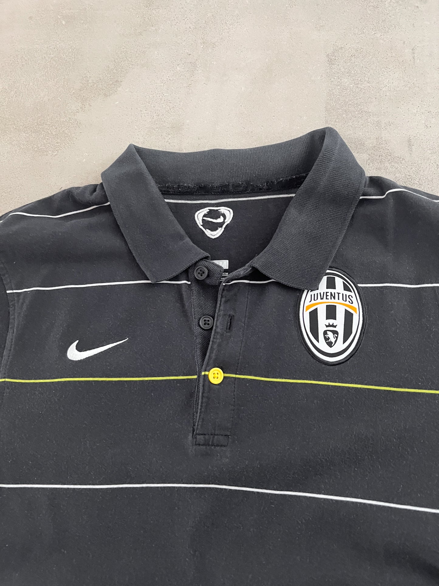 BLACK FC JUVENTUS NIKE POLO - 2000S - M