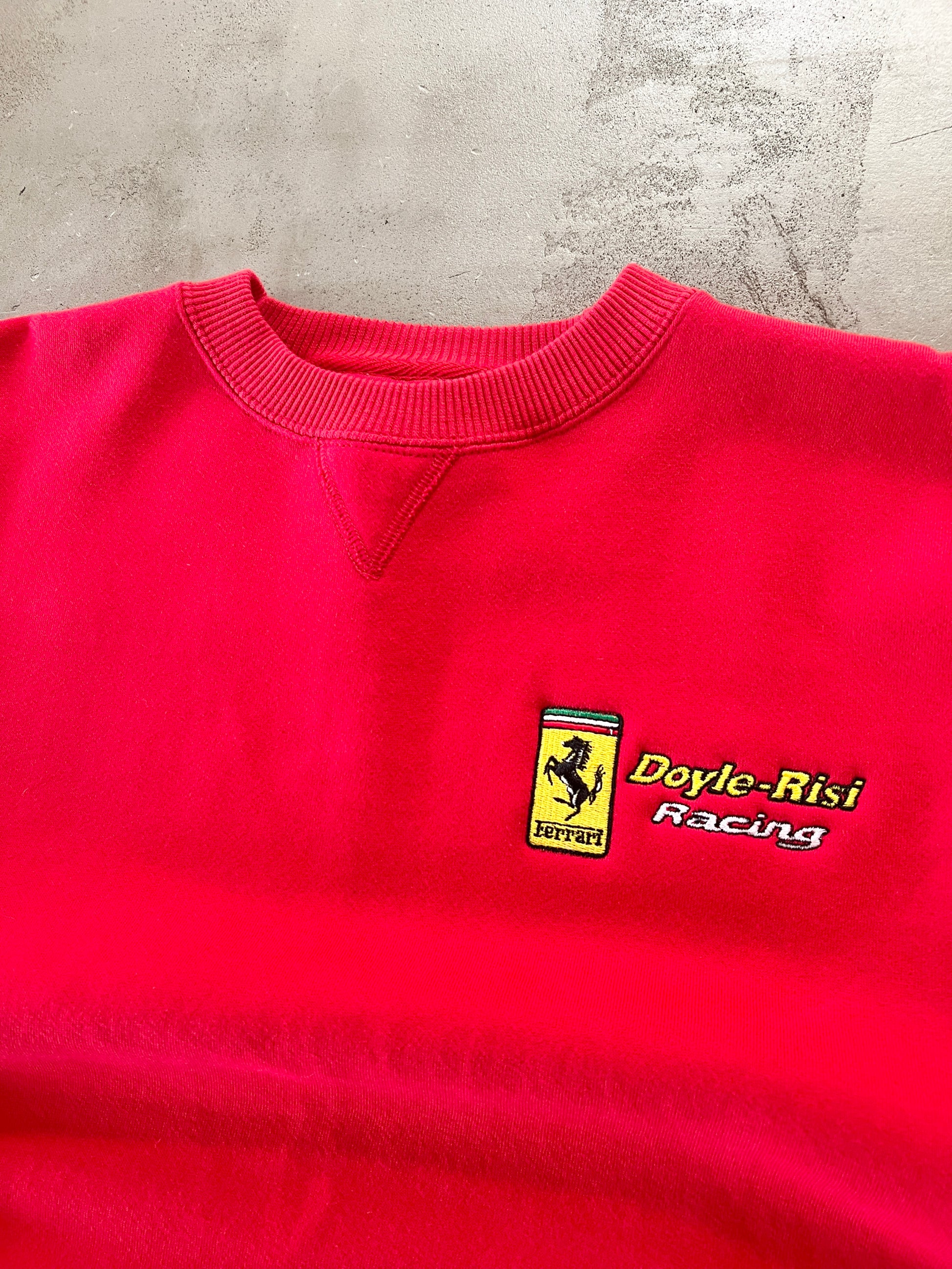 Vintage Ferrari Sweater 90s Red
