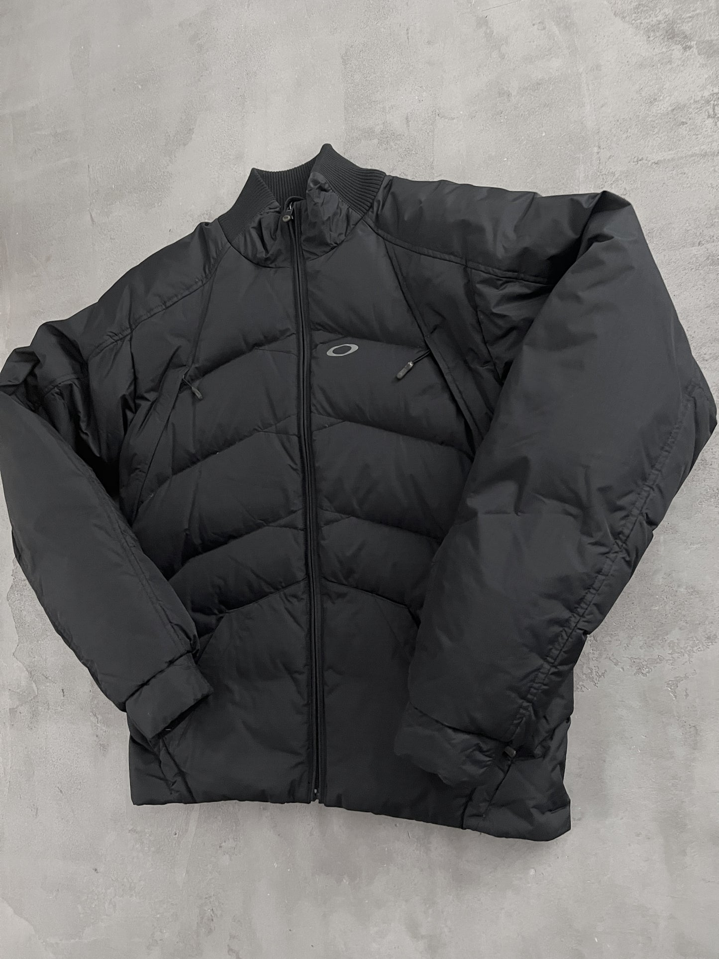 BLACK OAKLEY JACKET - 2000S - S