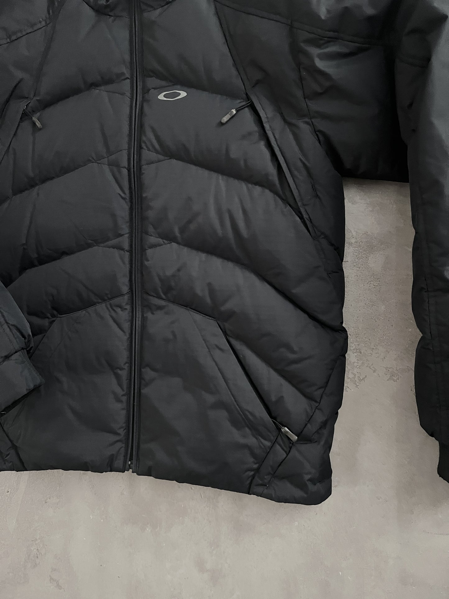 BLACK OAKLEY JACKET - 2000S - S