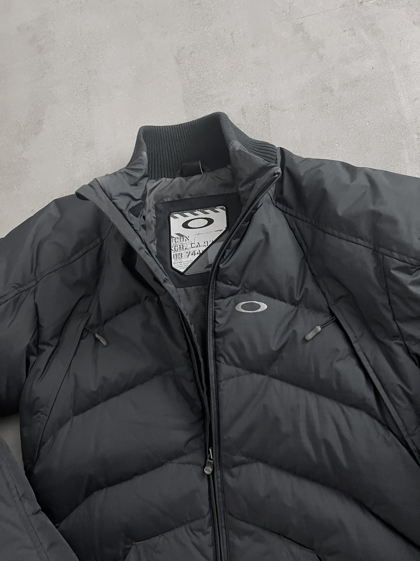 BLACK OAKLEY JACKET - 2000S - S