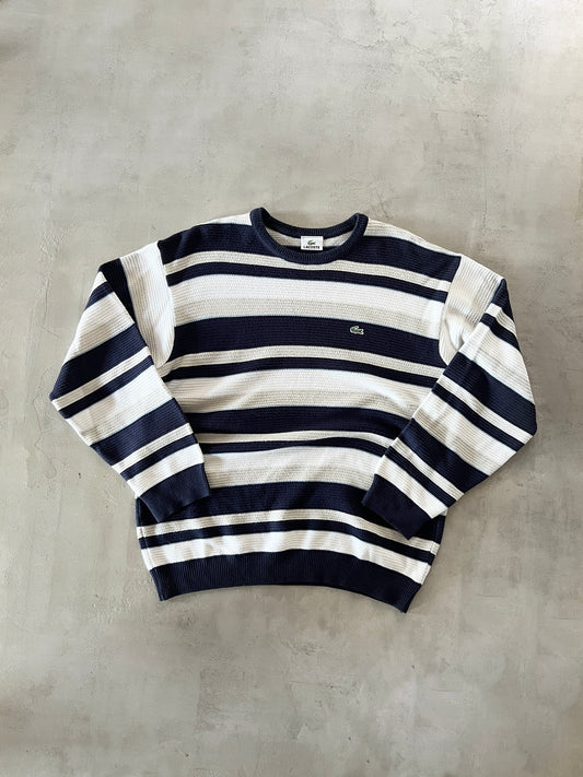 VIntage Lacoste Knit Sweater 2000s creme