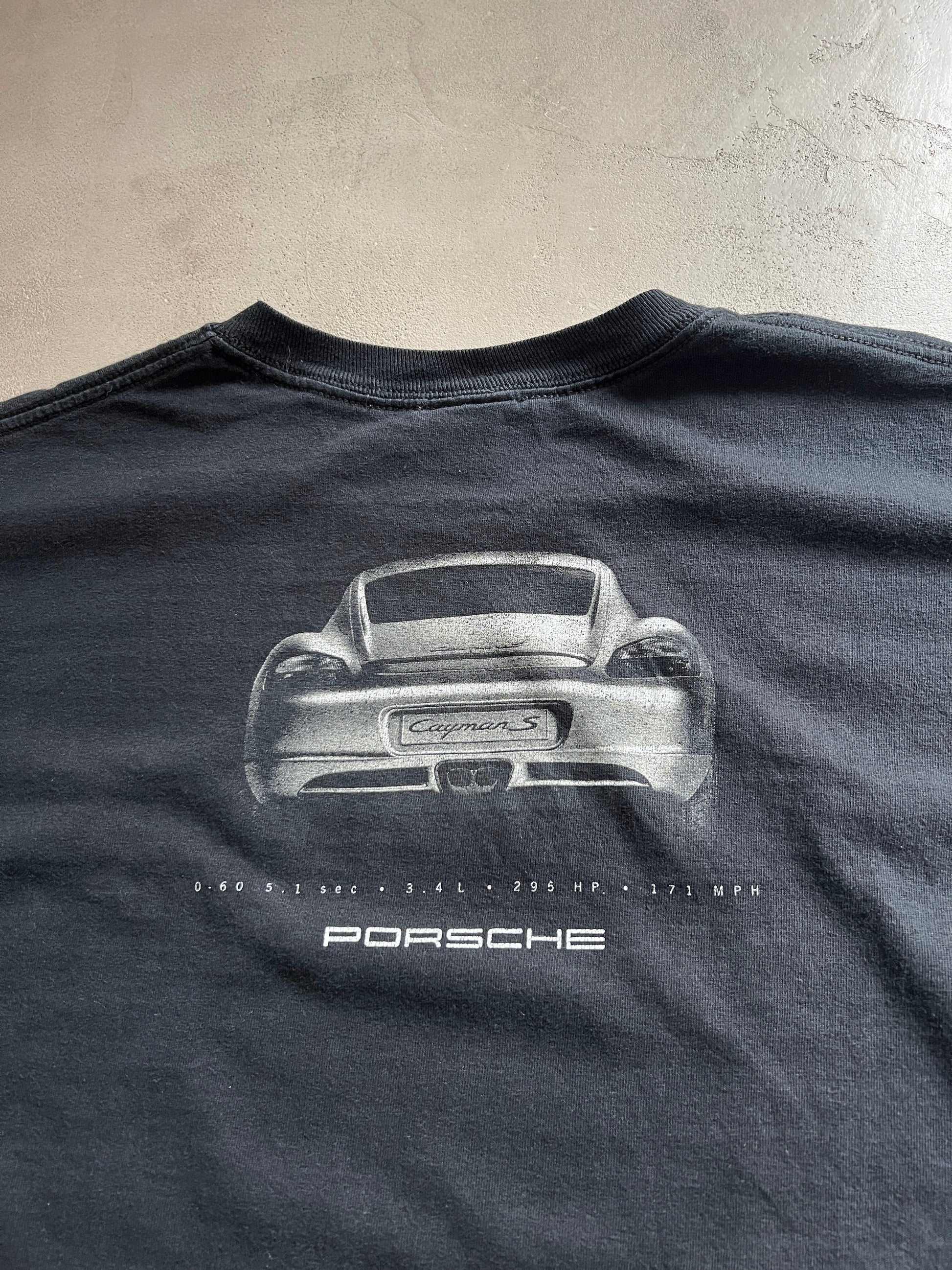 Vintage Porsche T-Shirt Black