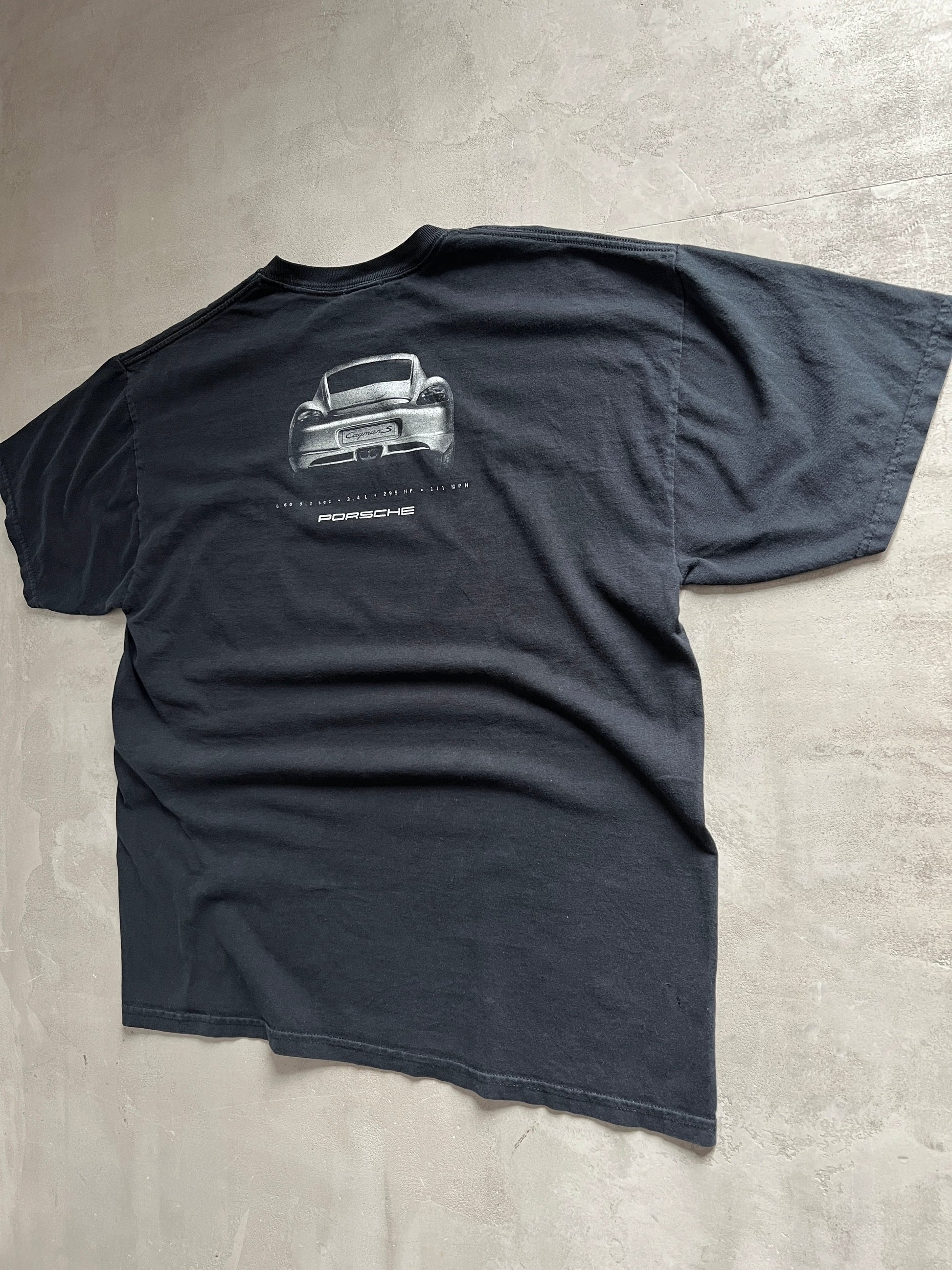 Vintage Porsche T-Shirt Black