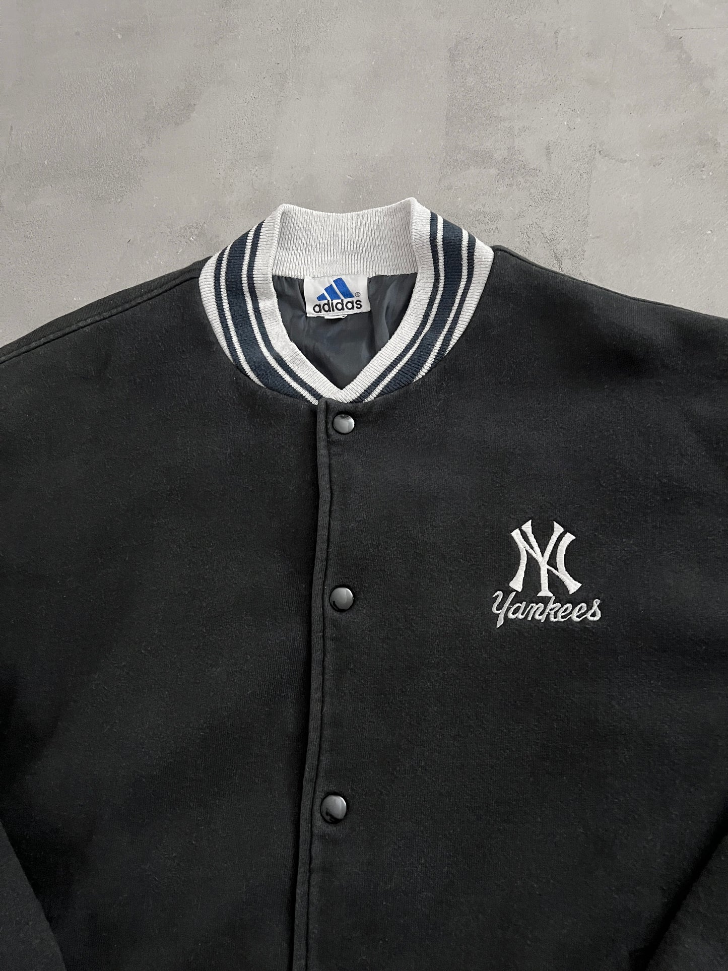 BLACK YANKEES JACKET - 1990S - XL/L