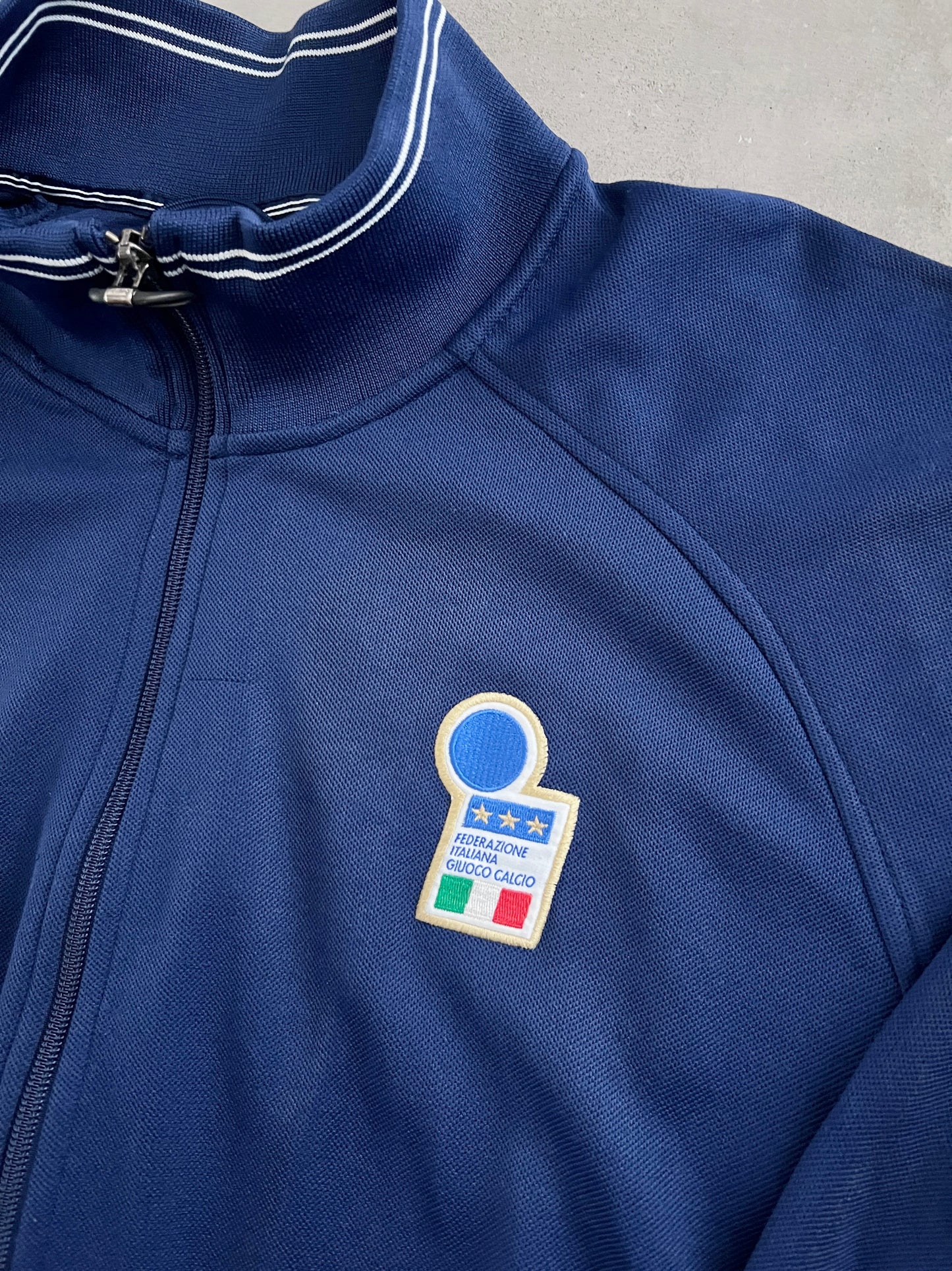 NAVY ITALY NIKE JACKET - 1998 - XL/L