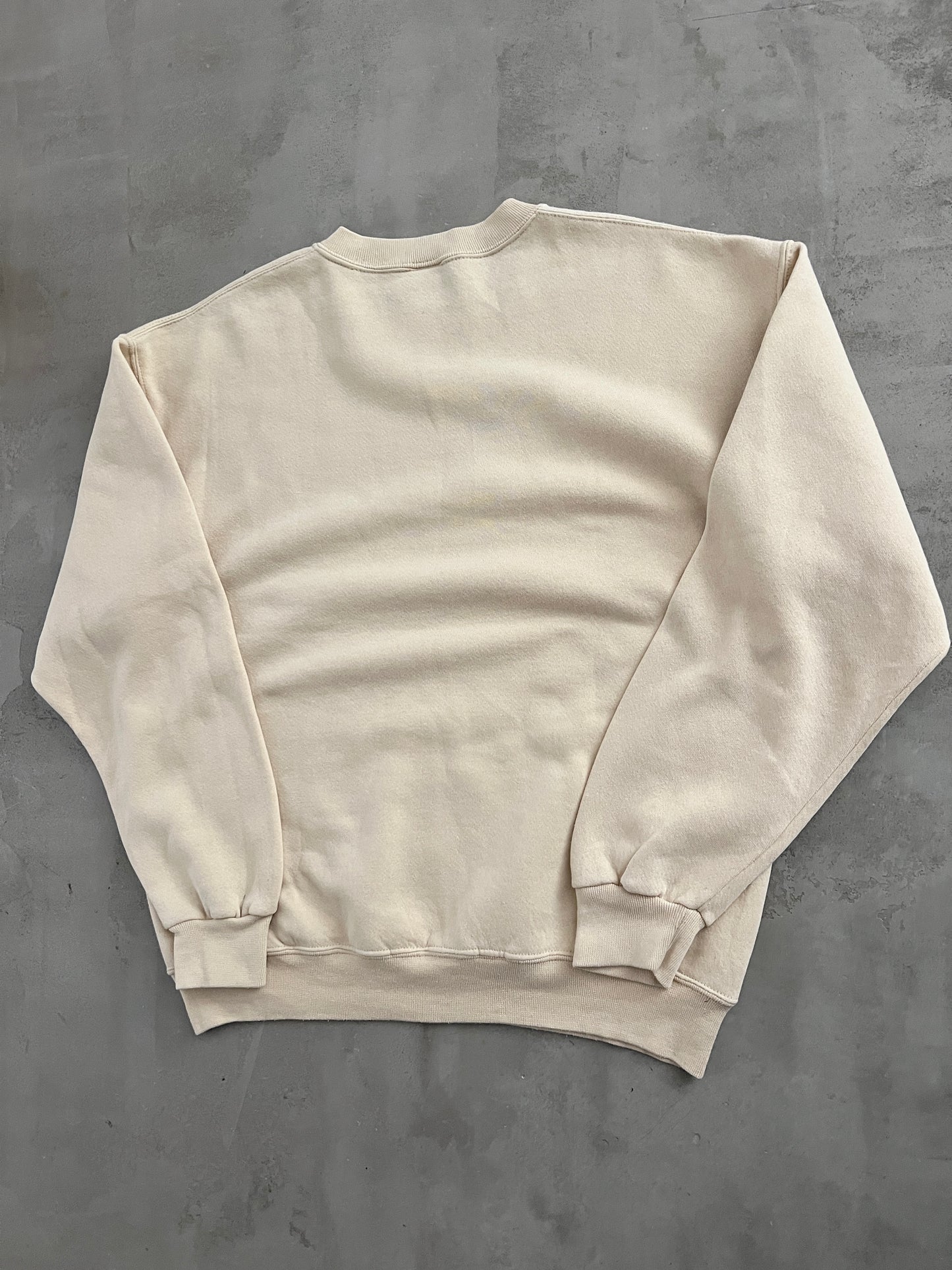 CREME RUSSELL SWEATER - 1990S - L