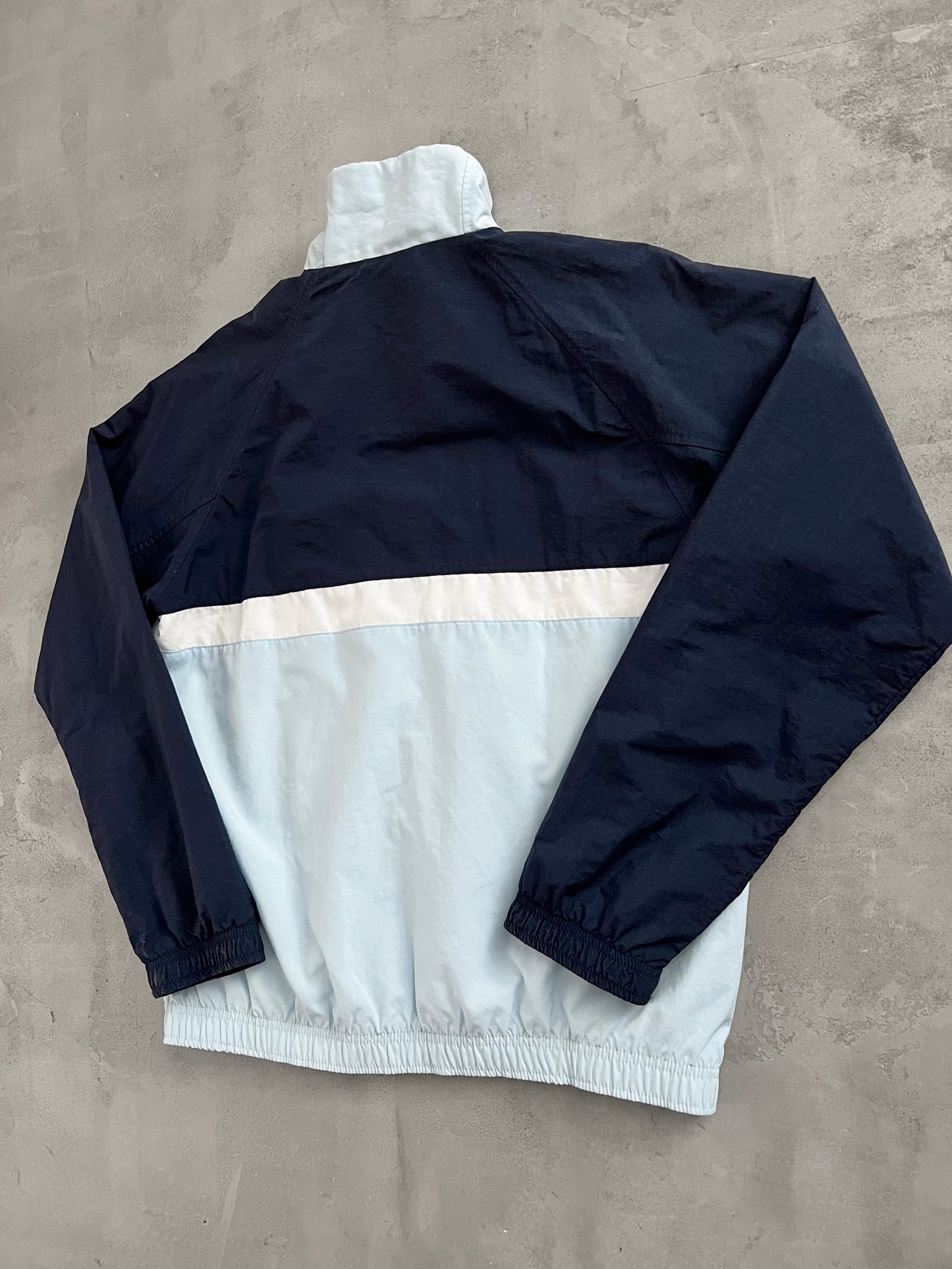 BABY BLUE NIKE TRACK JACKET - 2000S - S