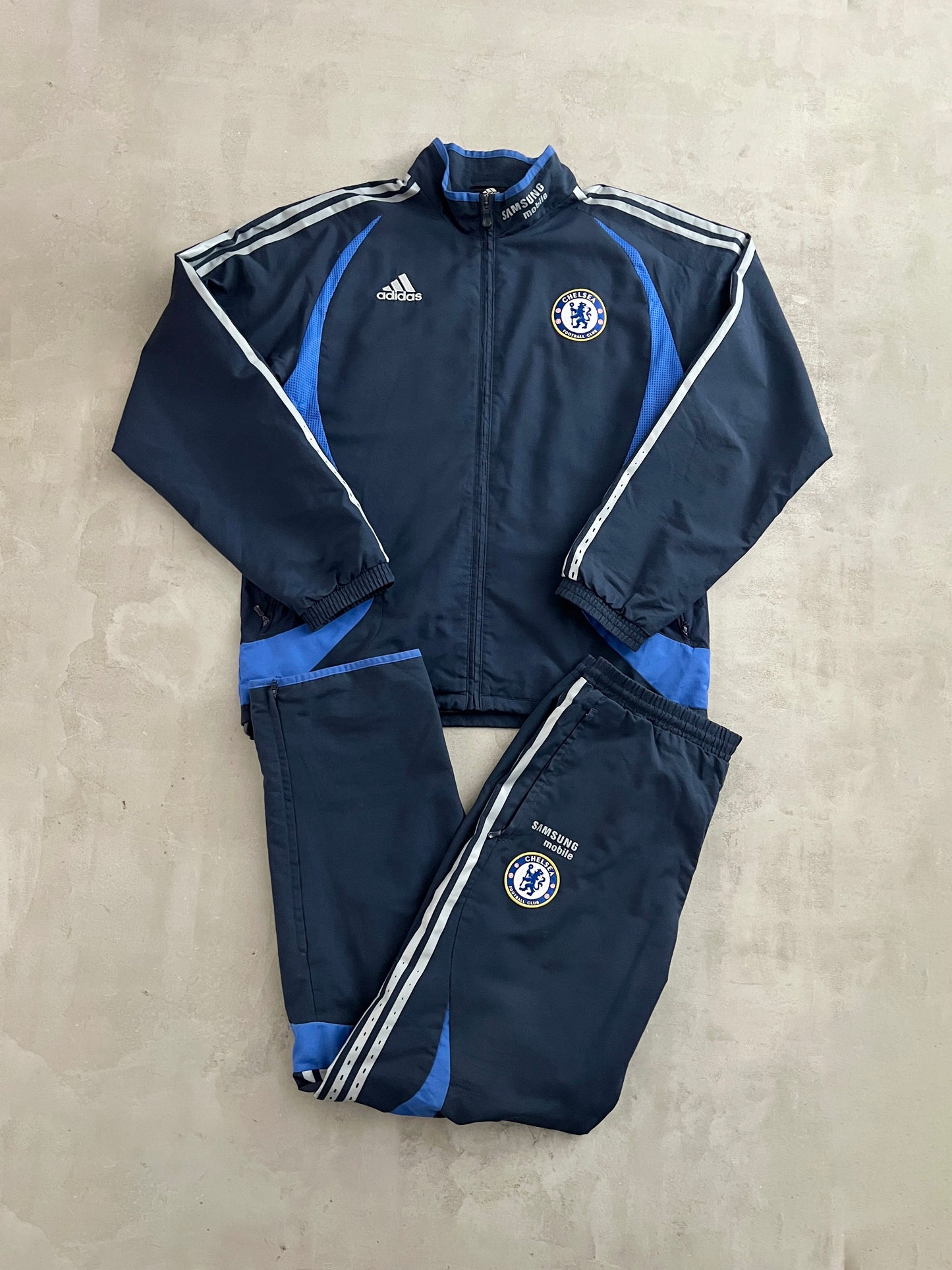 NAVY CHELSEA TRACKSUIT - 2000S - L/XL