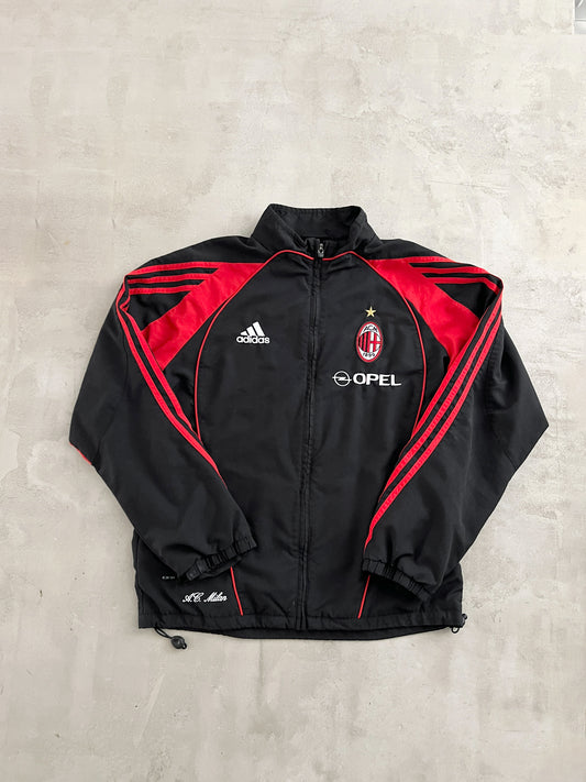 BLACK AC MILAN TRACK JACKET - 2000S - S