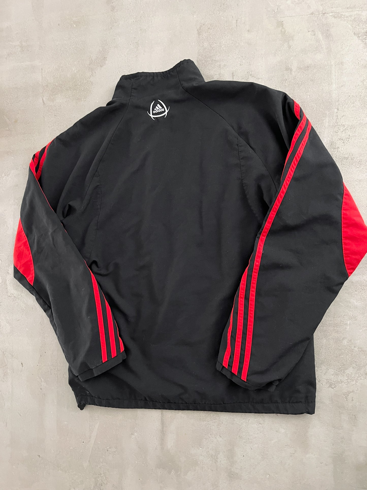 BLACK AC MILAN TRACK JACKET - 2000S - S