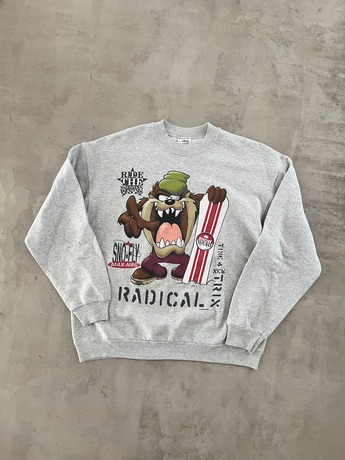 GREY LOONES TUNES SWEATER - 1990S - M