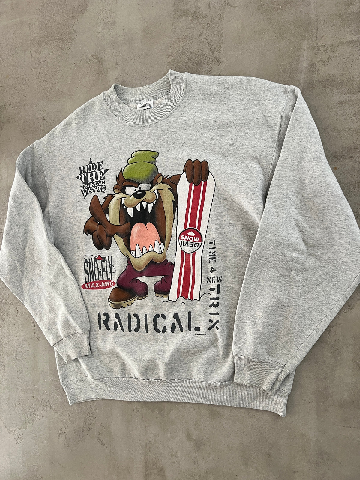 GREY LOONES TUNES SWEATER - 1990S - M