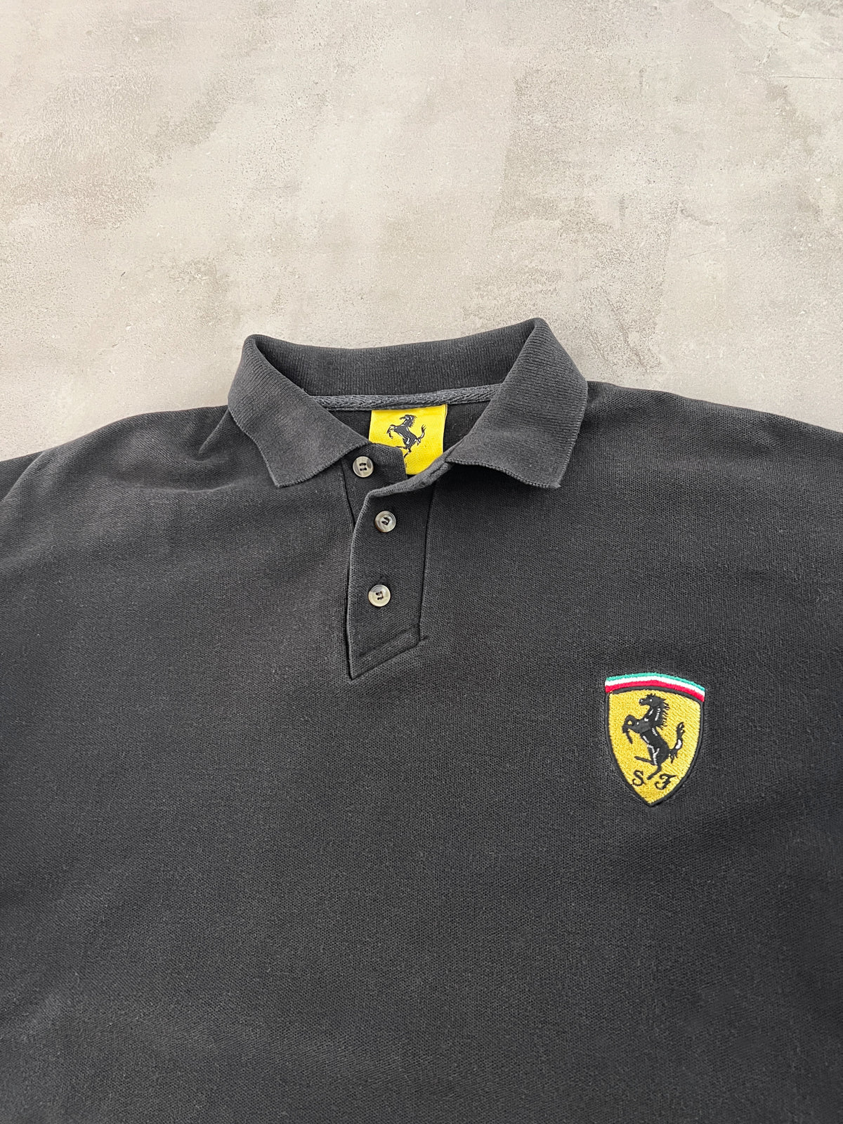 FADED BLACK FERRARI POLO - 1996 - M