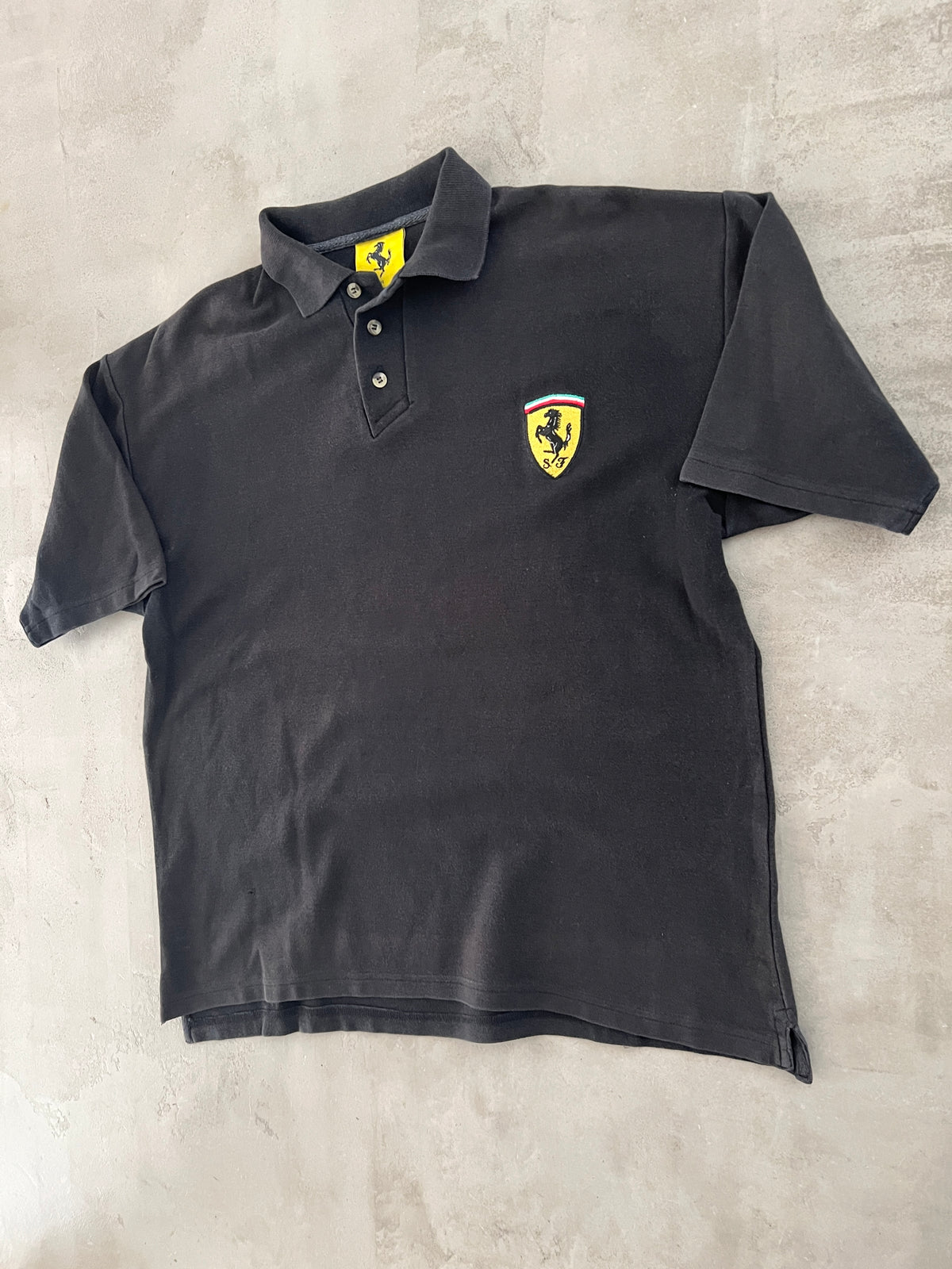 FADED BLACK FERRARI POLO - 1996 - M