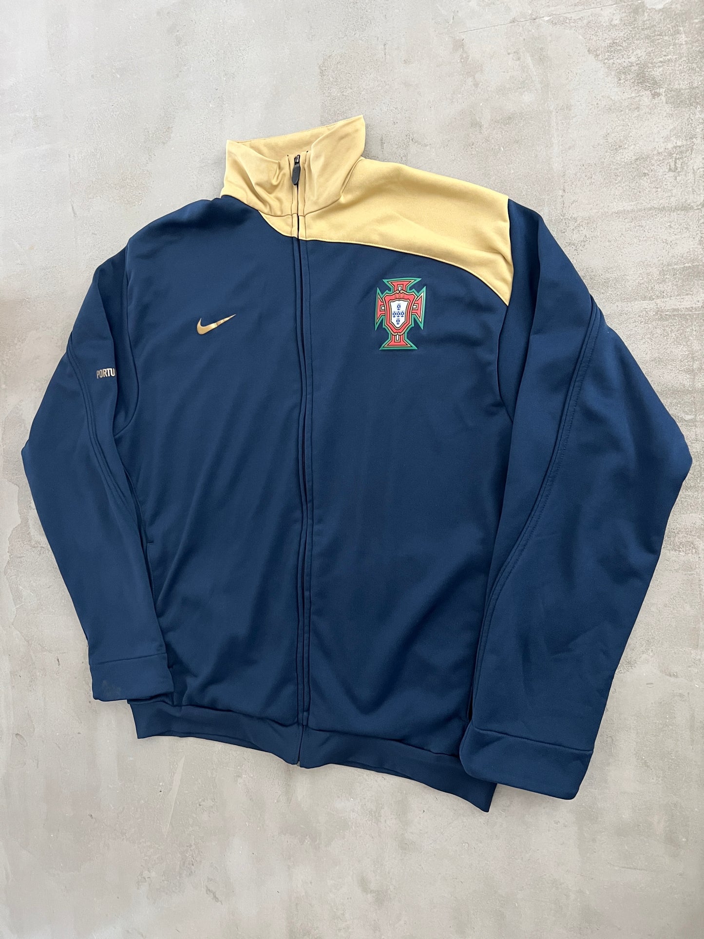 NAVY PORTUGAL NIKE TRACKSUIT - 2000S - L