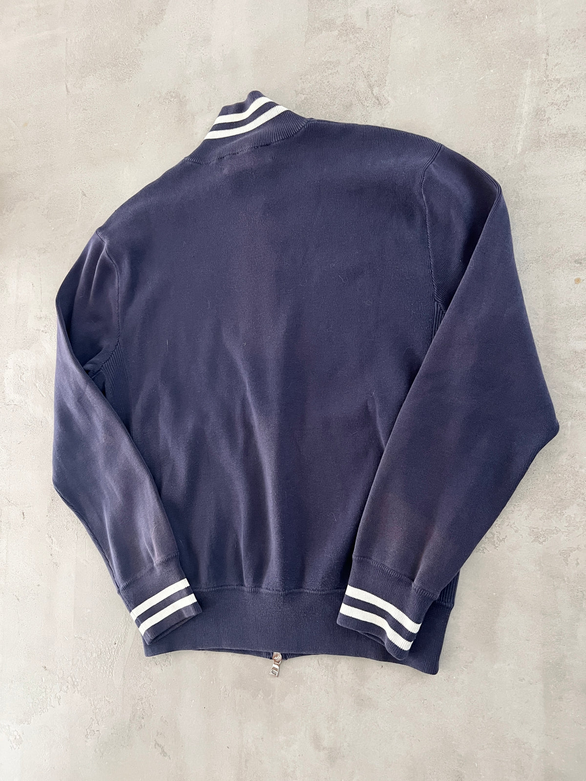 NAVY RALPH LAUREN KNIT JACKET - 2000S - M/S