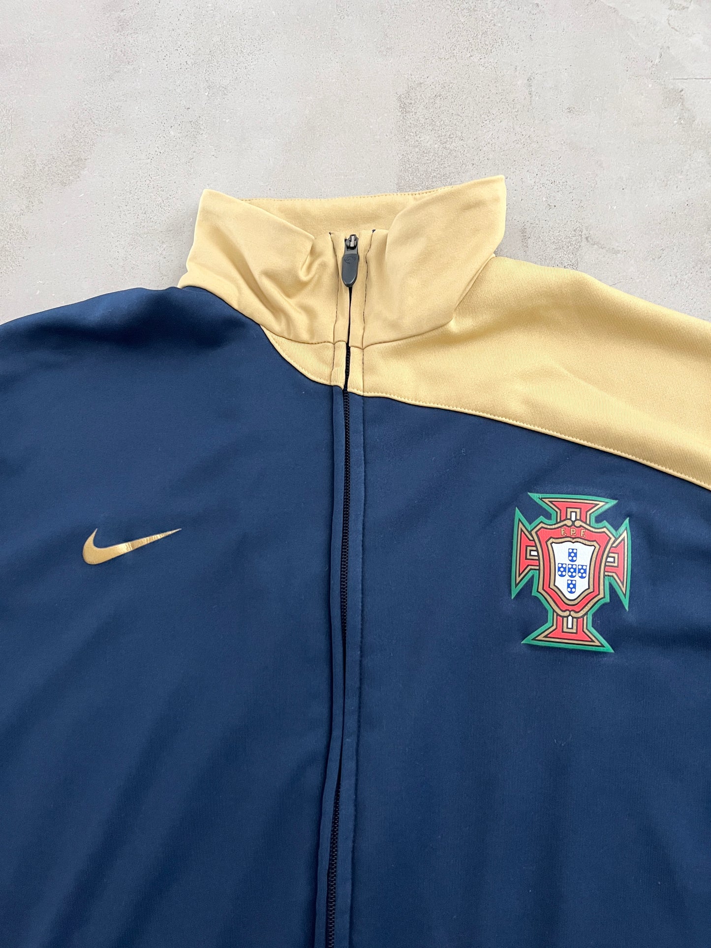 NAVY PORTUGAL NIKE TRACKSUIT - 2000S - L