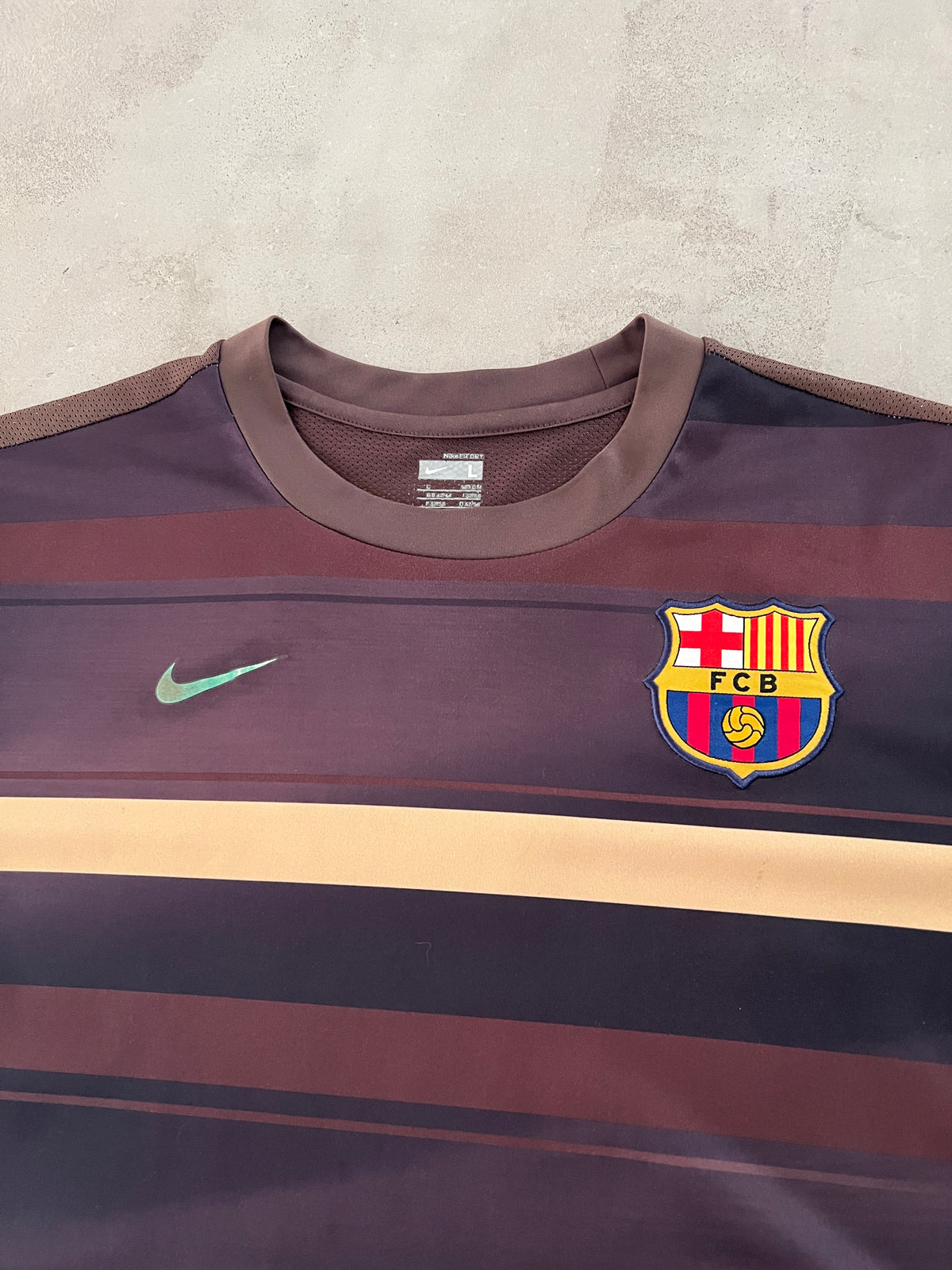 MOCHA FC BARCELONA NIKE JERSEY - 2000S - L/XL