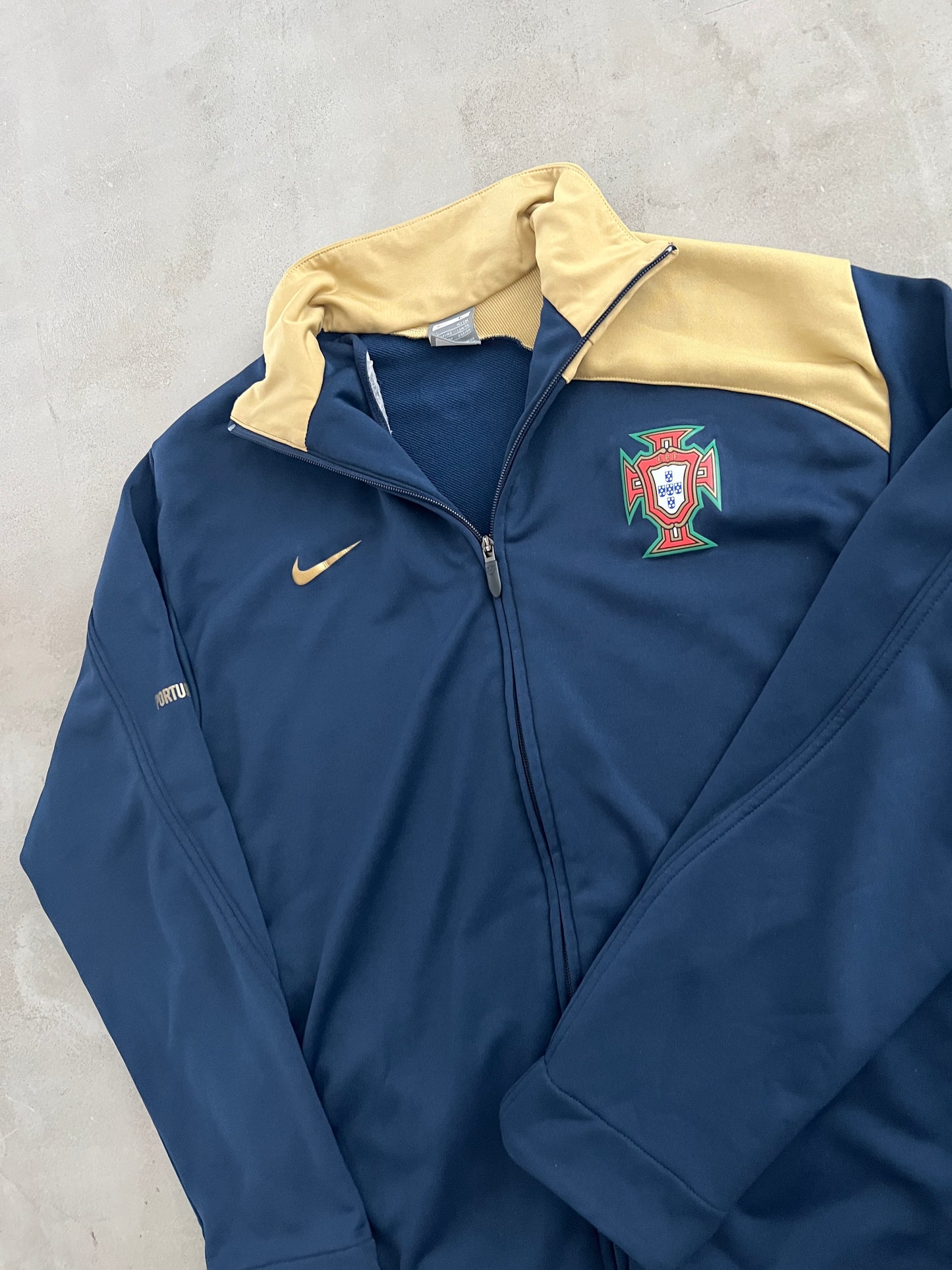 NAVY PORTUGAL NIKE TRACKSUIT - 2000S - L