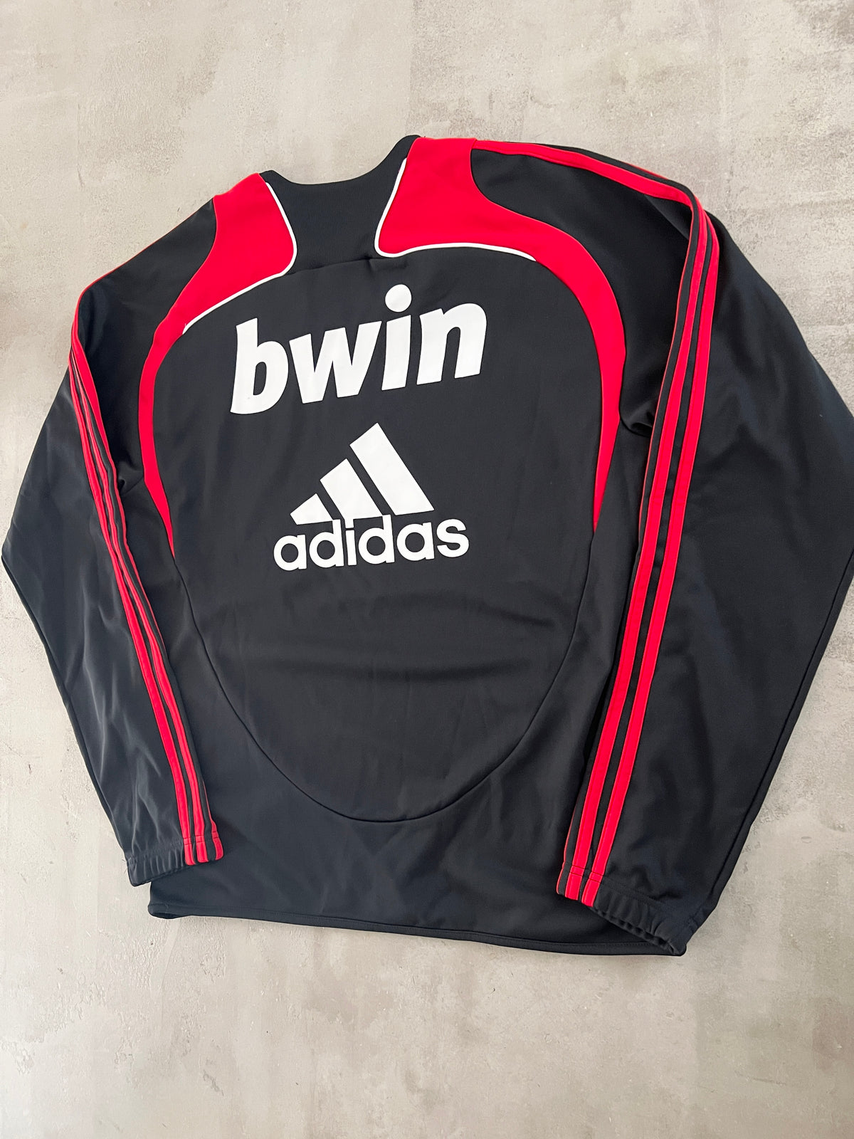 BLACK AC MILAN SWEATER - 2000S - M
