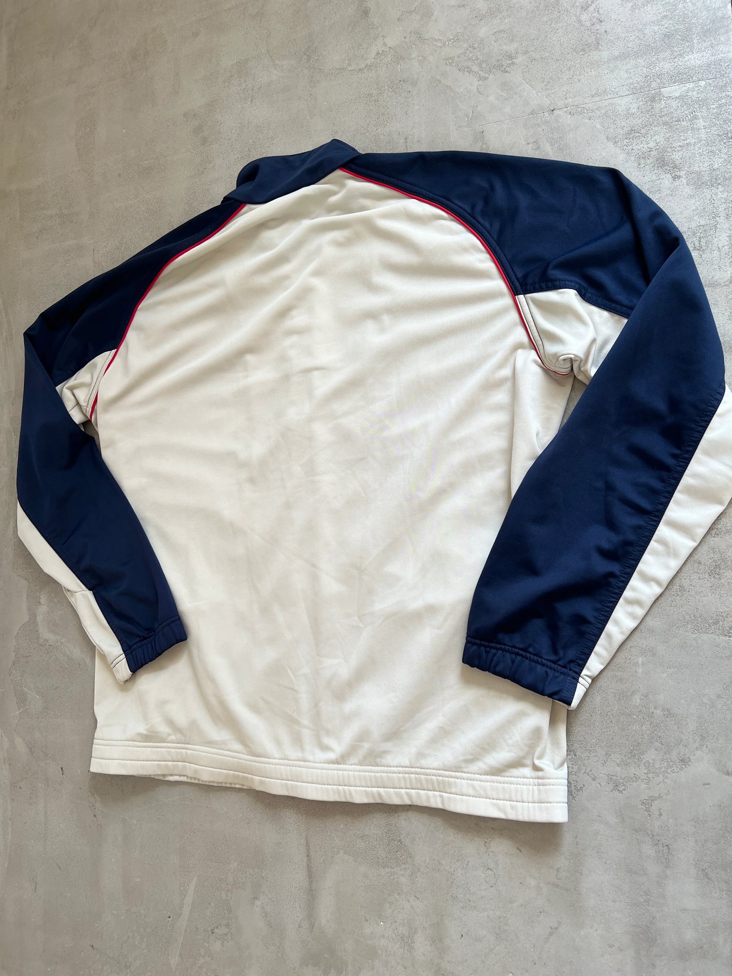 CREME NIKE TRACK JACKET - 2000S - XL