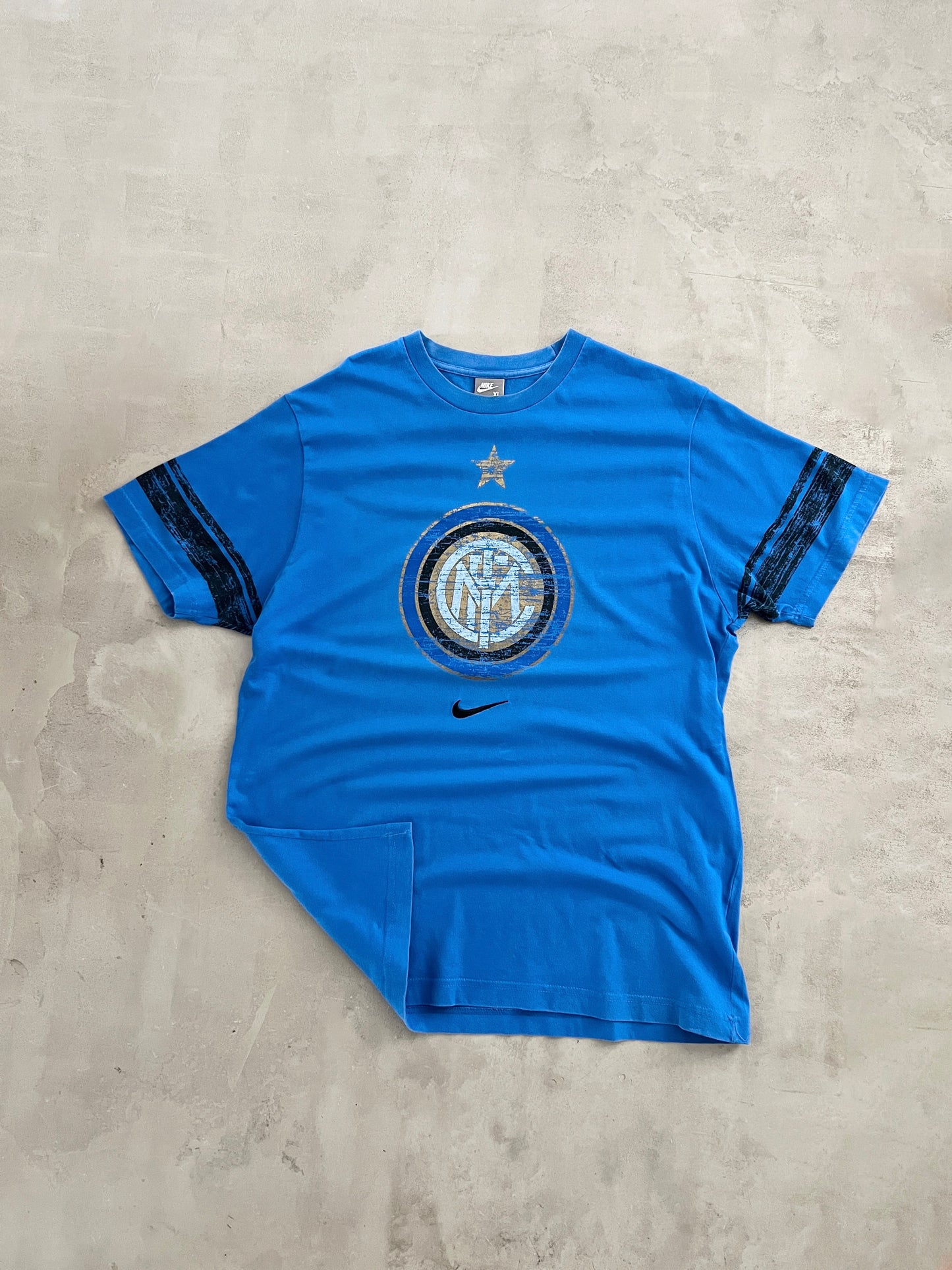 BLUE INTER MILAN NIKE TEE - 2000S - XL