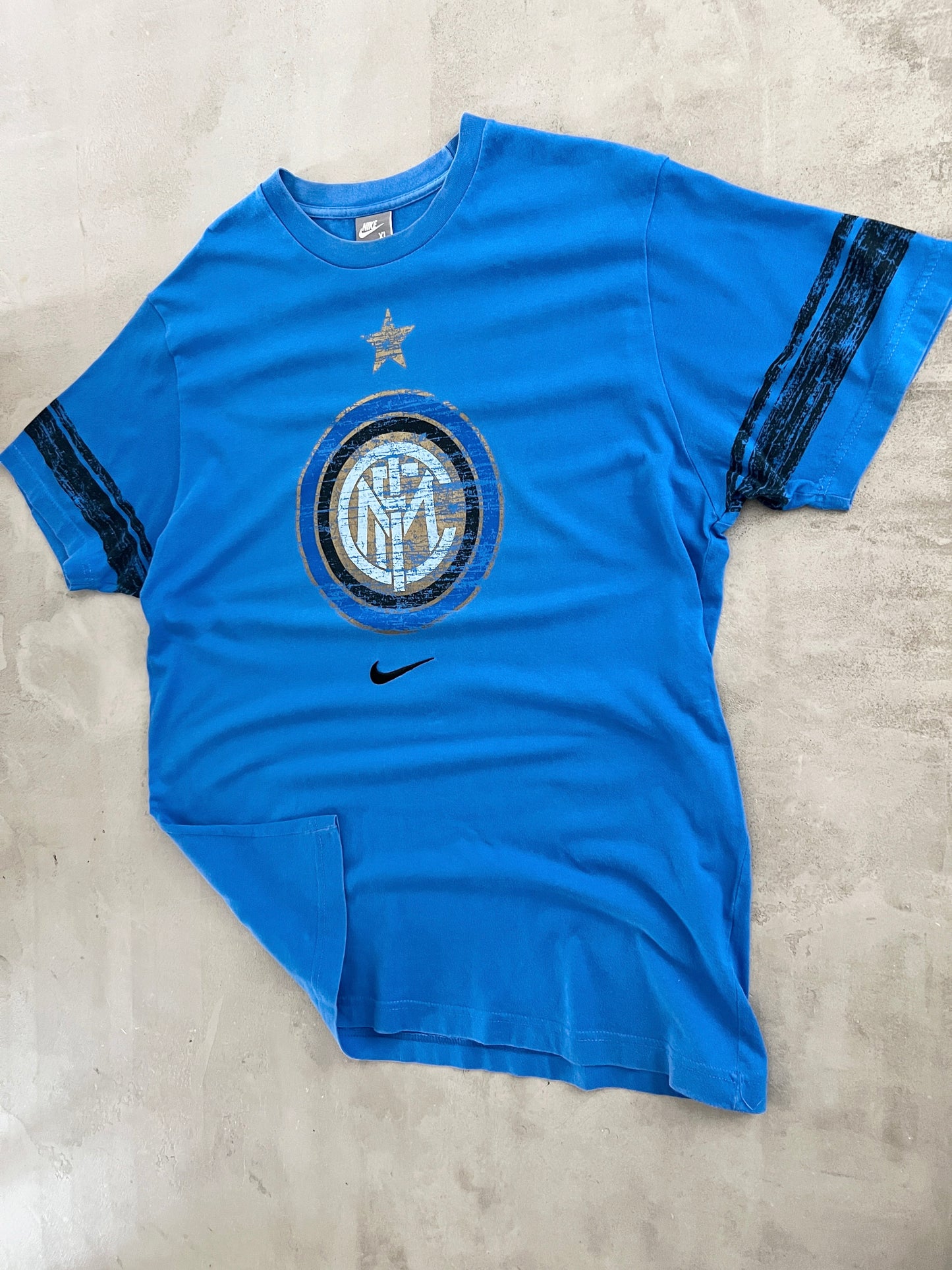 BLUE INTER MILAN NIKE TEE - 2000S - XL