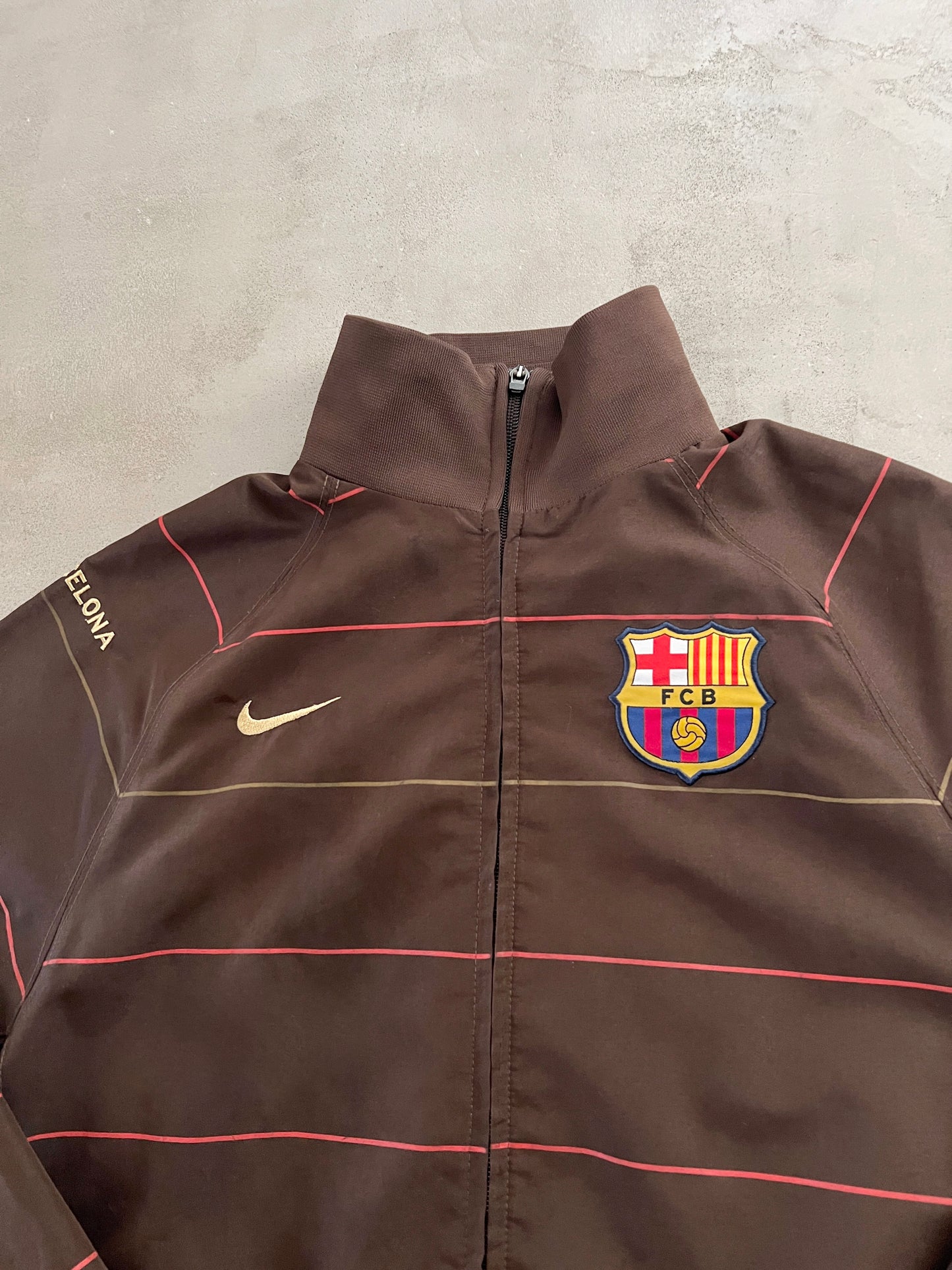 MOCHA FC BARCELONA NIKE JACKET - 2000S - M