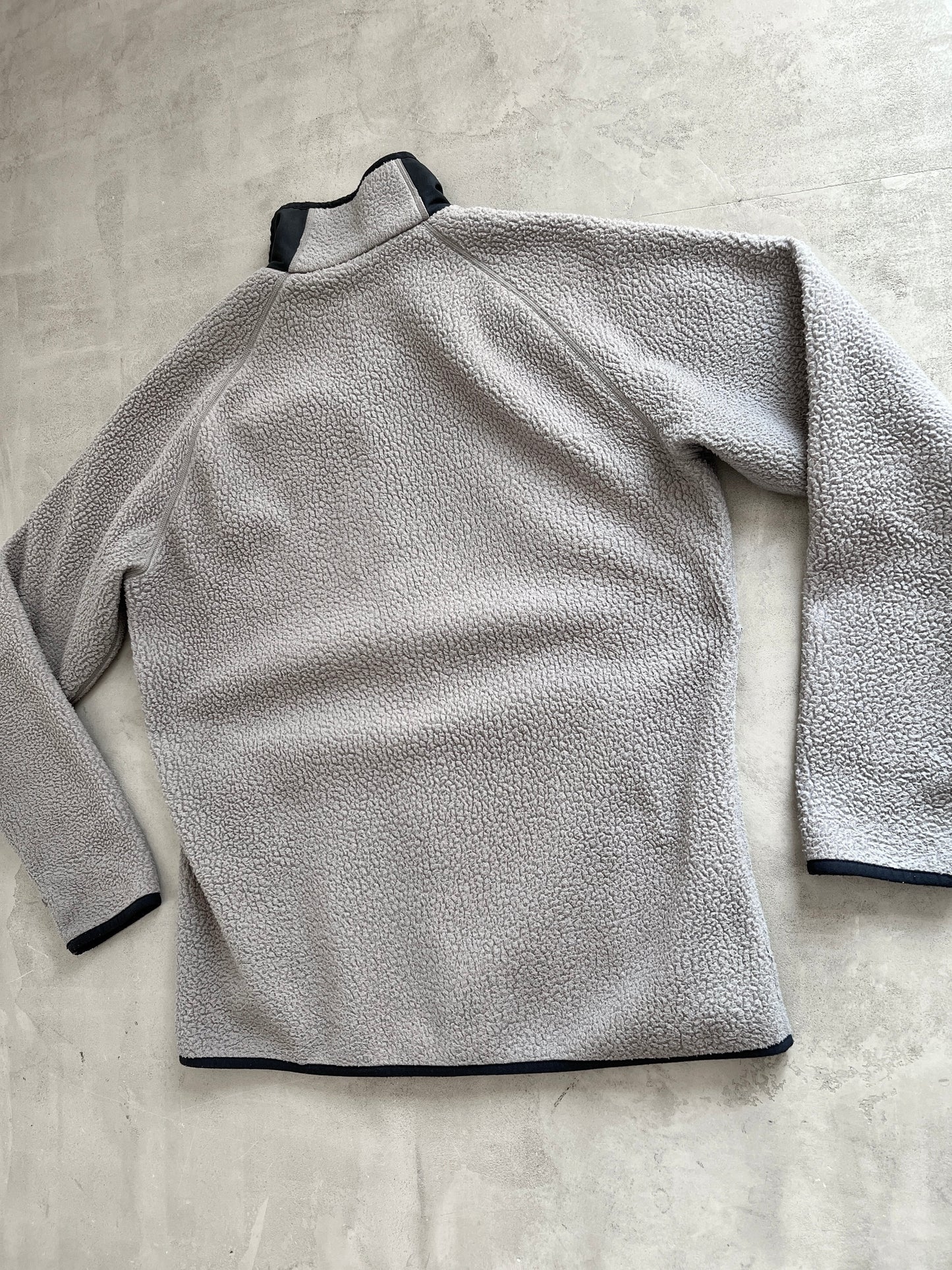GREY/BEIGE COLUMBIA FLEECE - 2000S - L/XL