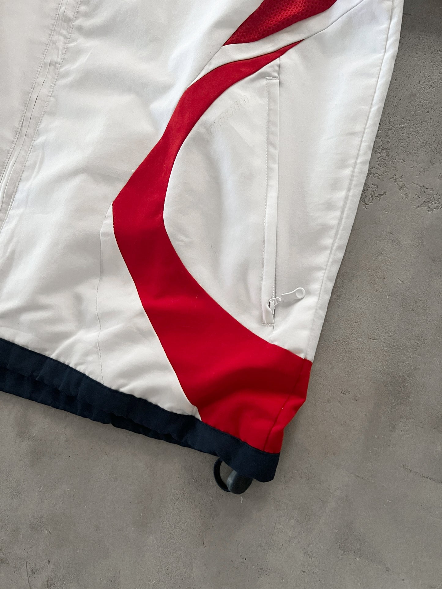 WHITE BAYERN MUNICH TRACK JACKET - 2000S - L