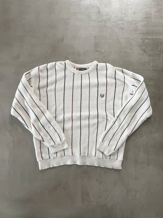 CREME RALPH LAUREN KNIT SWEATER - 2000S - XL