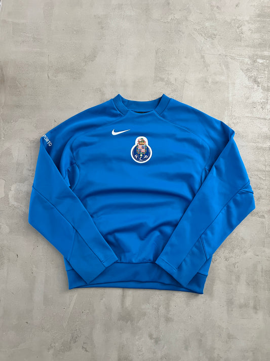 BLUE FC PORTO NIKE SWEATER - 2000S - S/M