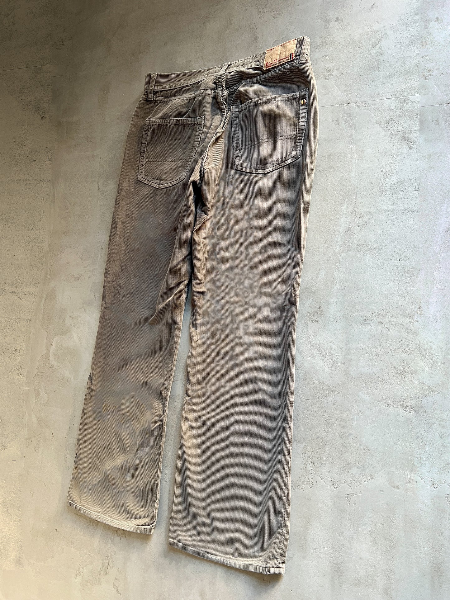 BROWN CORDUROY PANTS - 2000S - M/S